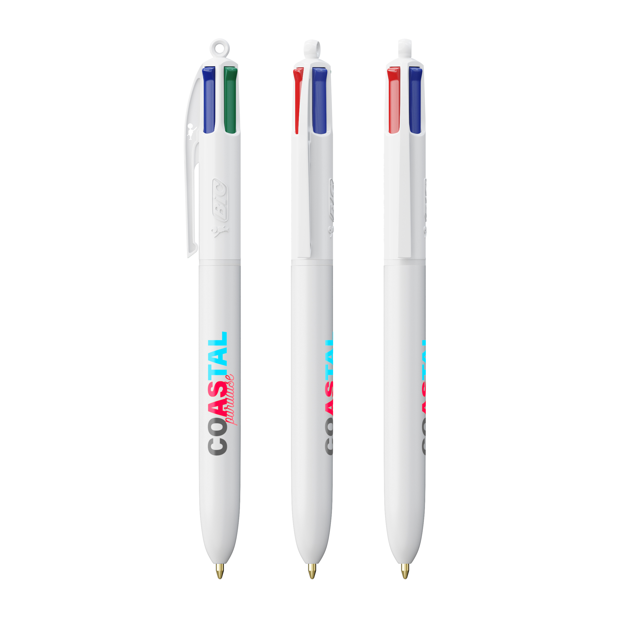 BIC 4 Couleurs ECO personnalisé avec logo d'entreprise