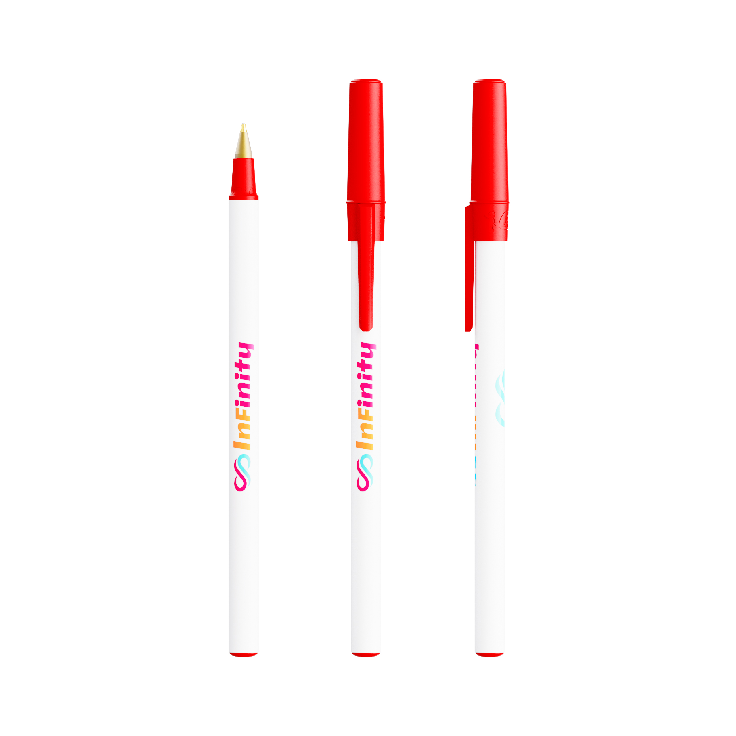 BIC Round Stic Ecolutions bille personnalisé avec logo d'entreprise