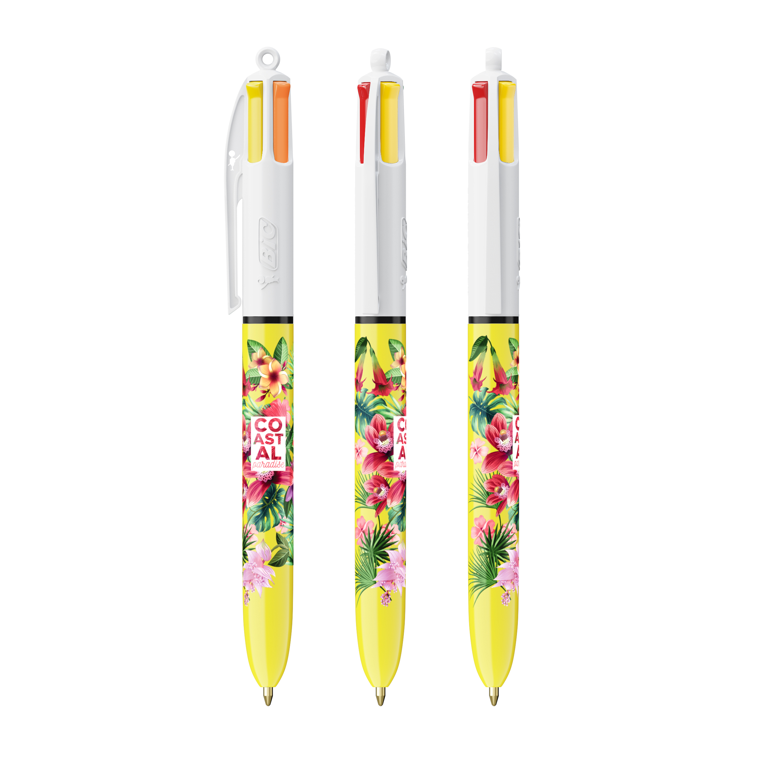 BIC 4 Couleurs Sun personnalisé avec logo d'entreprise