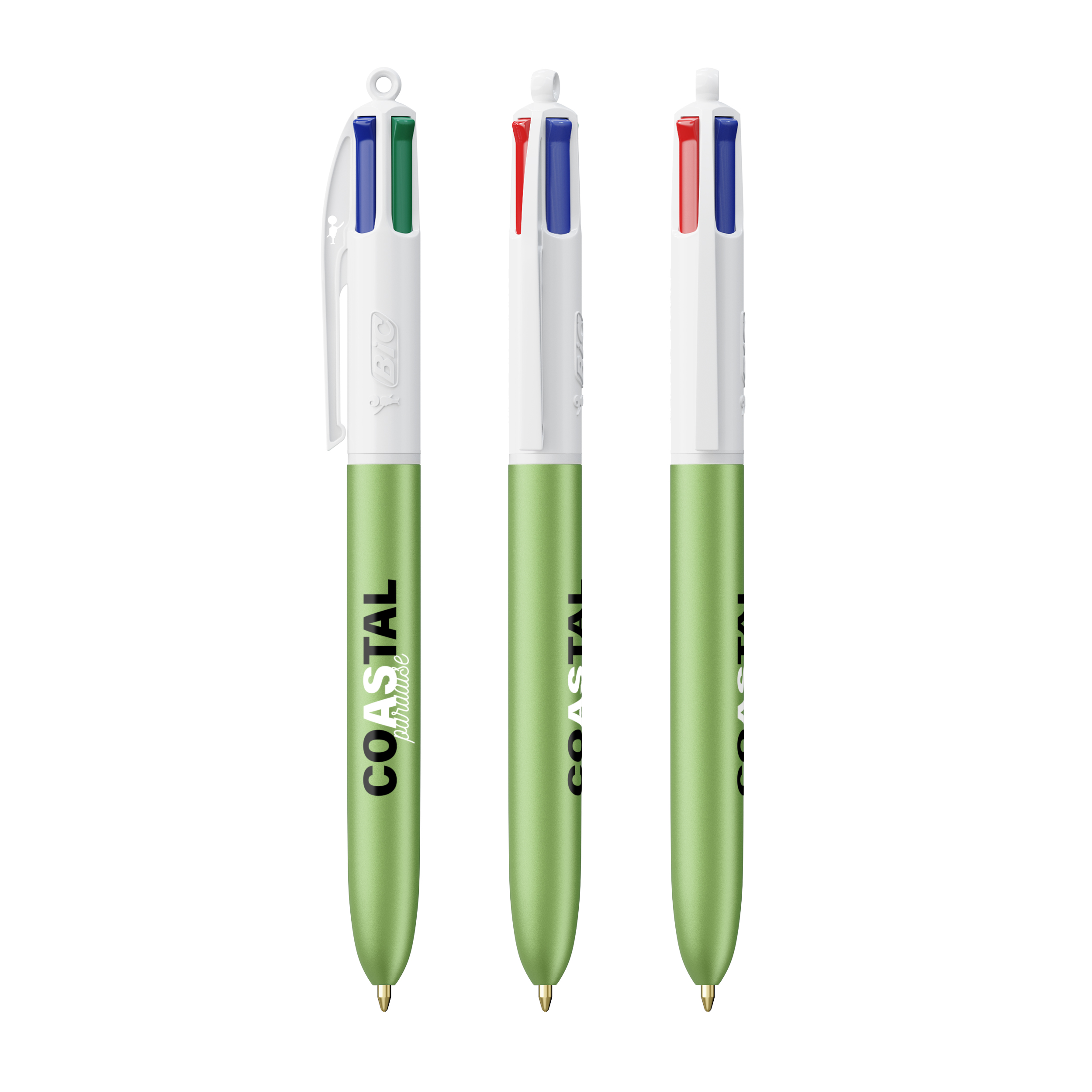 BIC 4 Couleurs Glacé personnalisé avec logo d'entreprise
