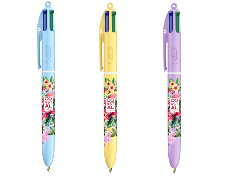 BIC 4 Couleurs Pastel personnalisé - vue 3