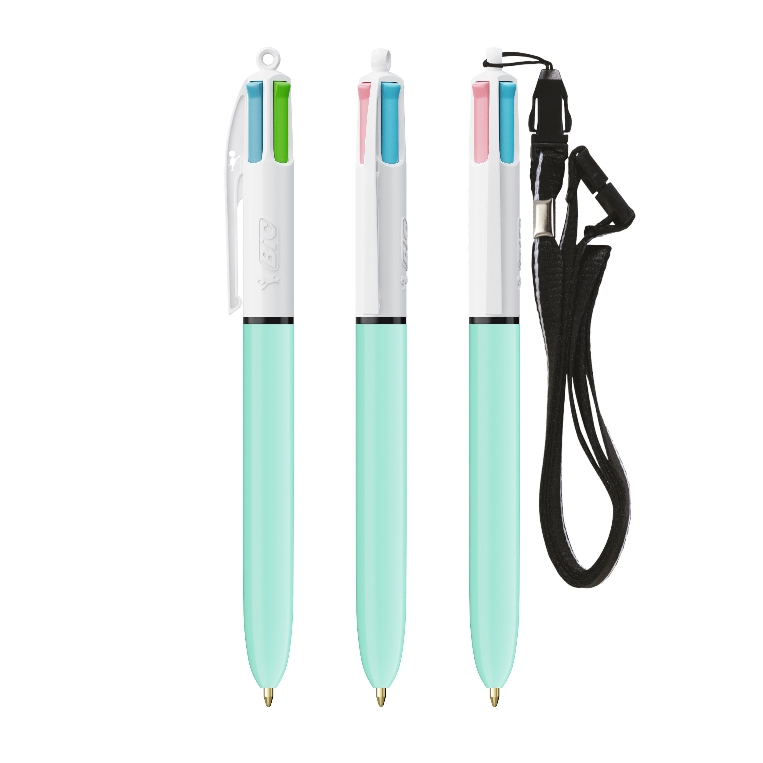 BIC 4 Couleurs Fashion bille avec cordon personnalisé - vue 4