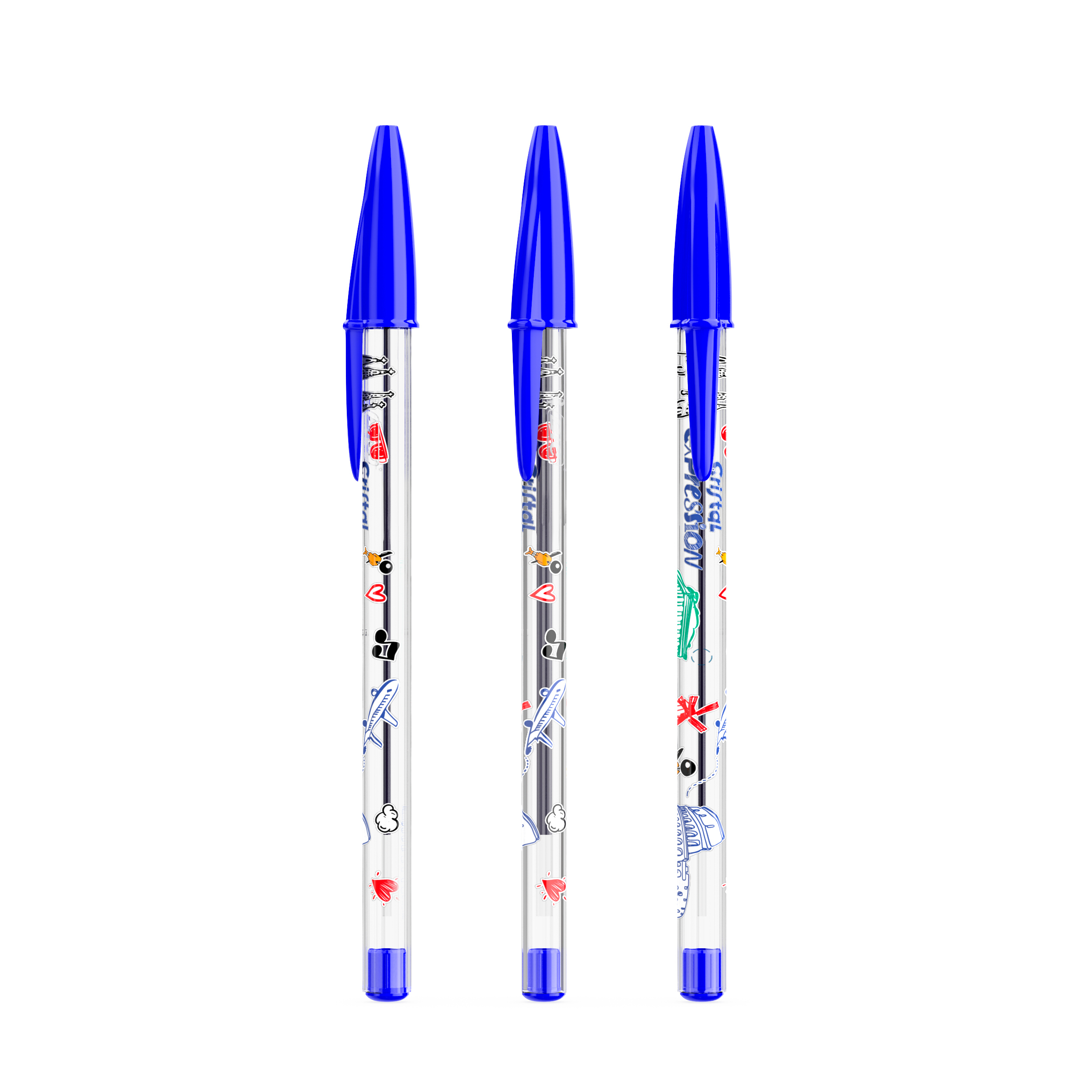 BIC Cristal Expression personnalisé avec logo d'entreprise