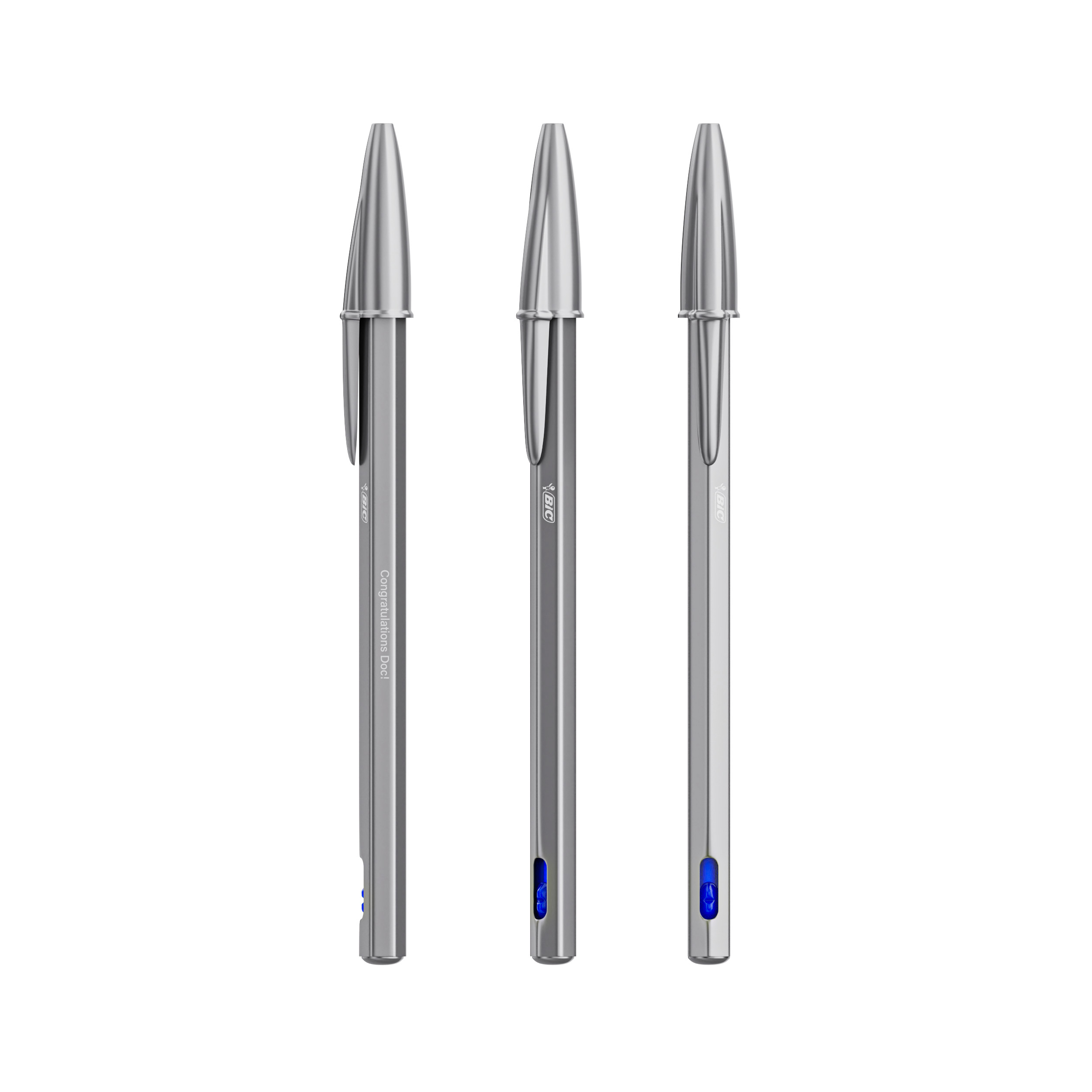 BIC Cristal Re New personnalisé avec logo d'entreprise