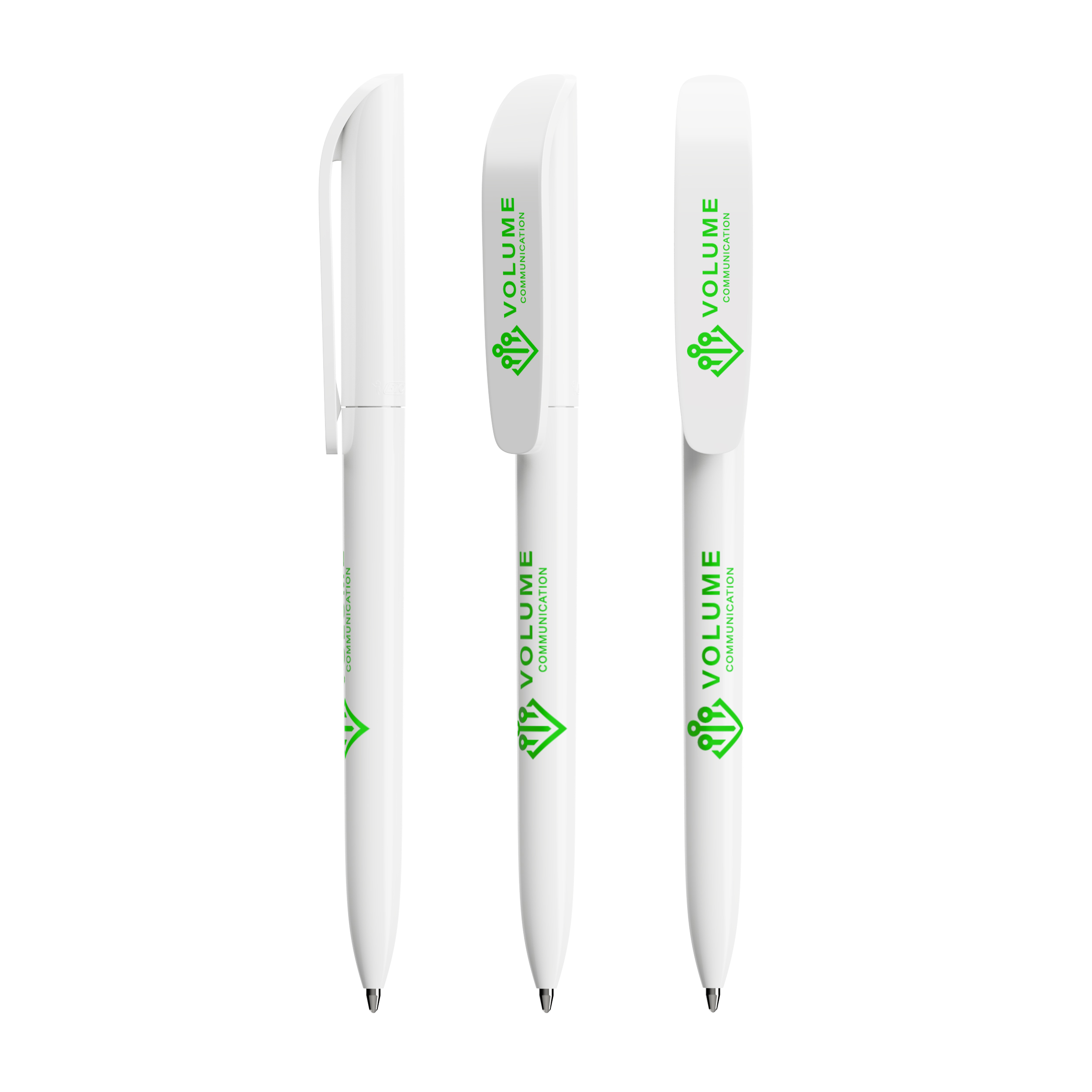 BIC Super Clip Ecolutions bille personnalisé avec logo d'entreprise