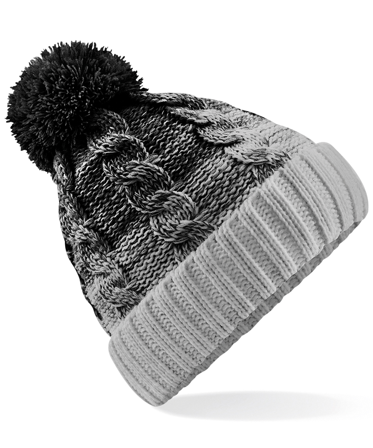 Bonnet Ombré beechfield personnalisé brodé - vue 2