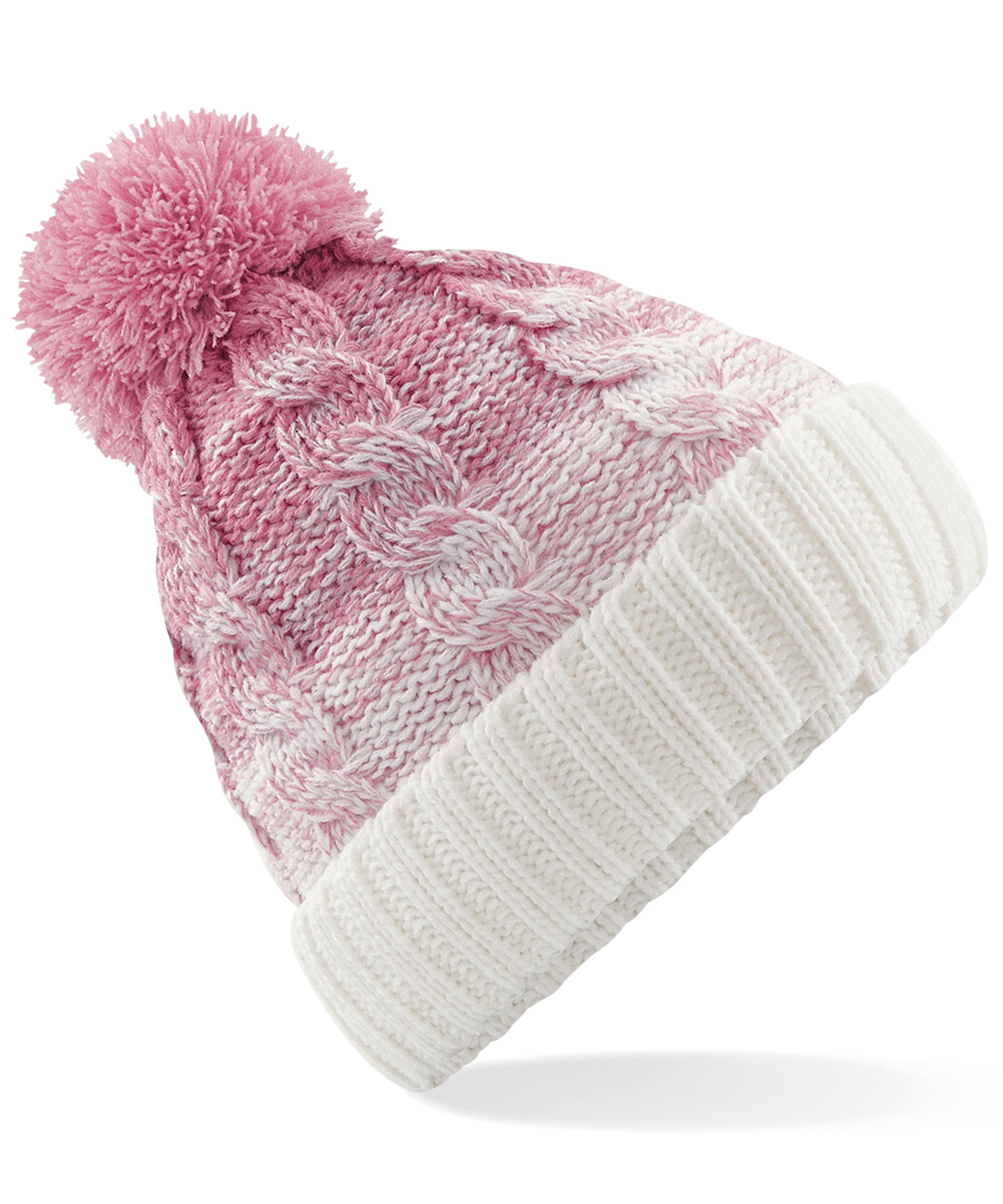 Bonnet Ombré beechfield personnalisé brodé - vue 3
