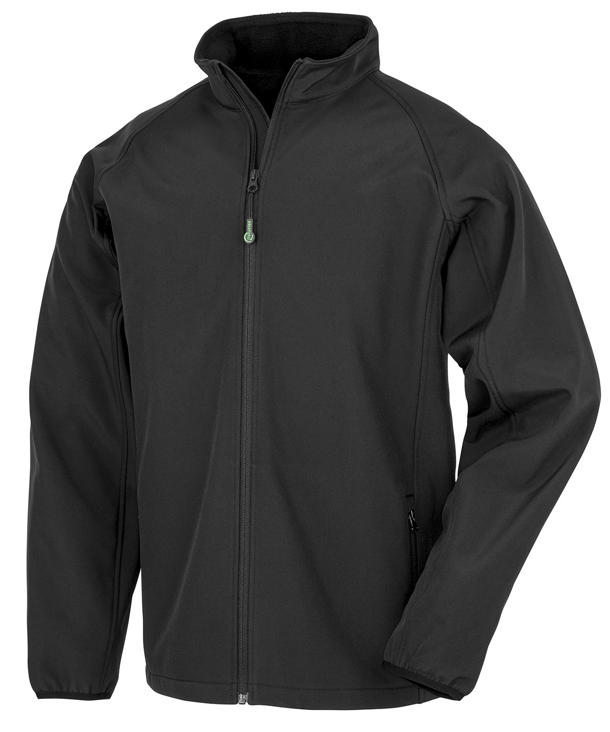 Veste Softshell en polyester recyclé imprimable pour enfant result recycled personnalisée brodée - vue 2