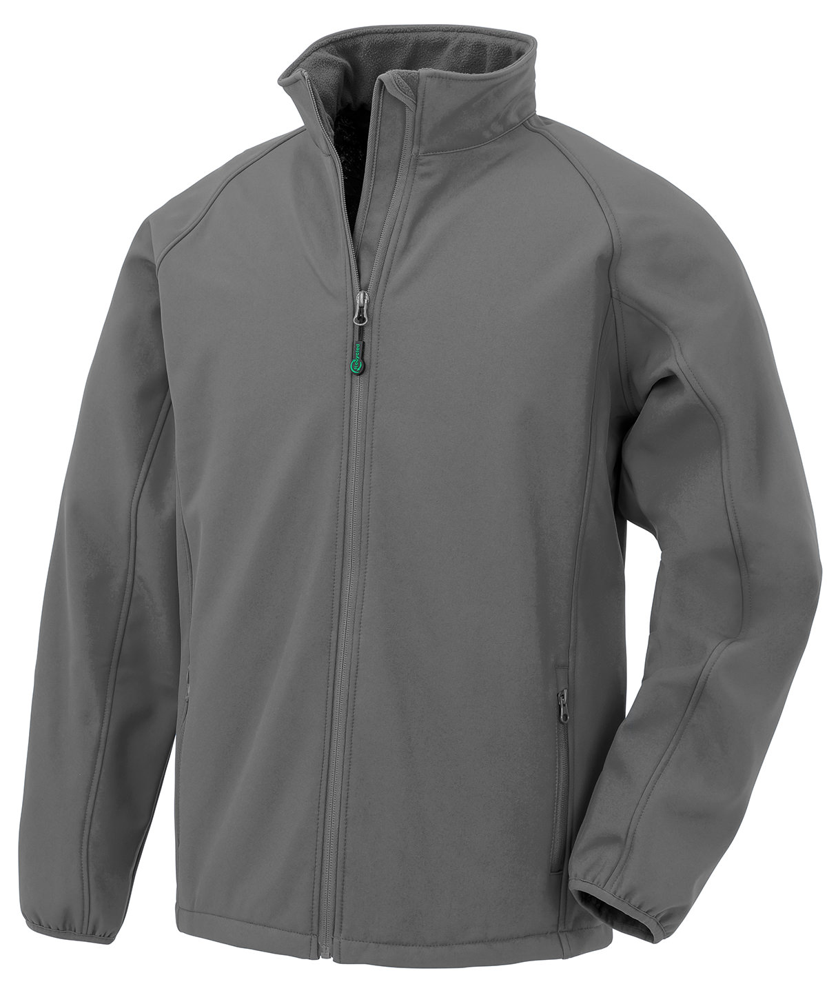 Veste Softshell en polyester recyclé imprimable pour enfant result recycled personnalisée brodée - vue 3
