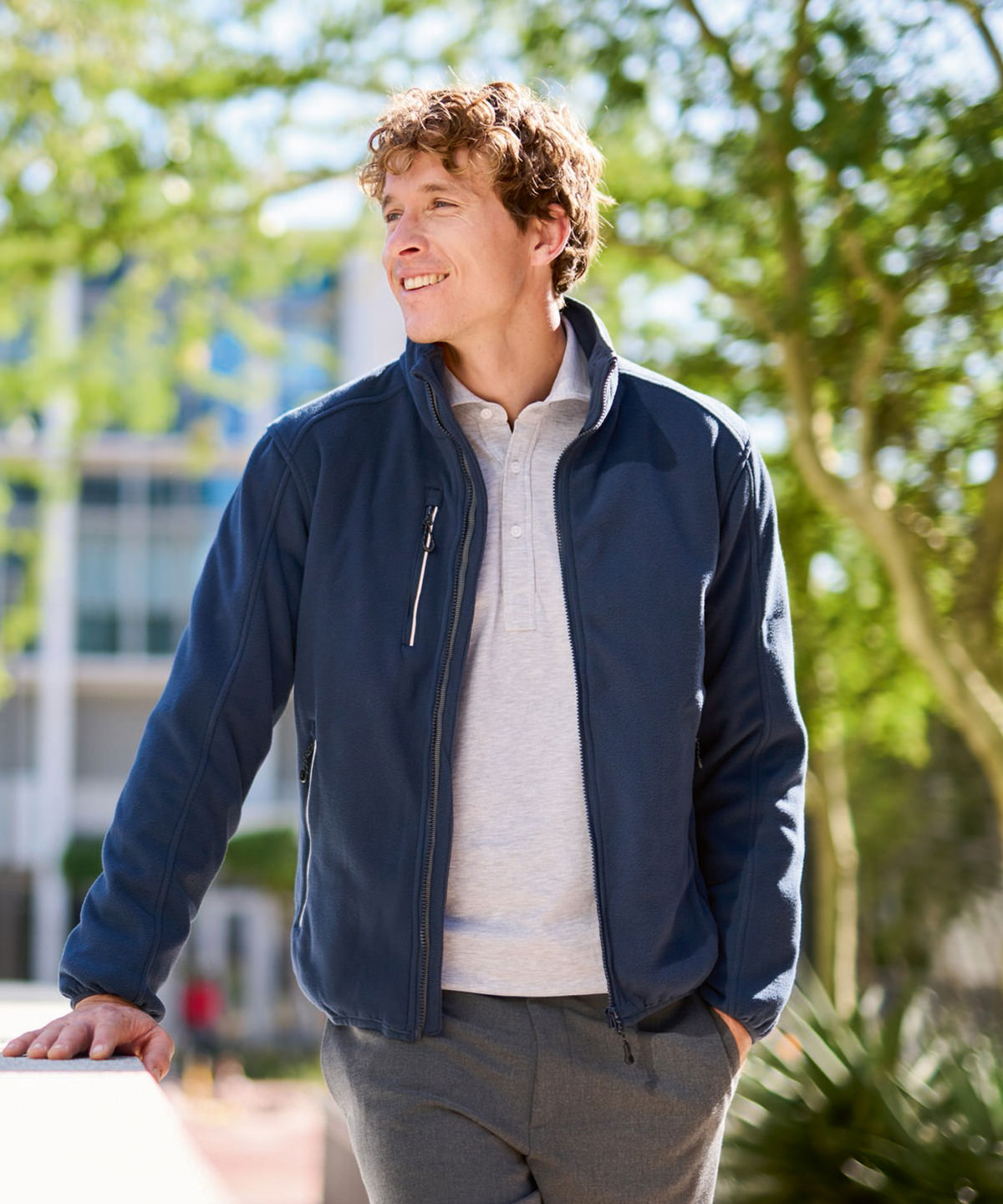 Polaire imperméable Omicron iii regatta professional personnalisée brodée - vue 1