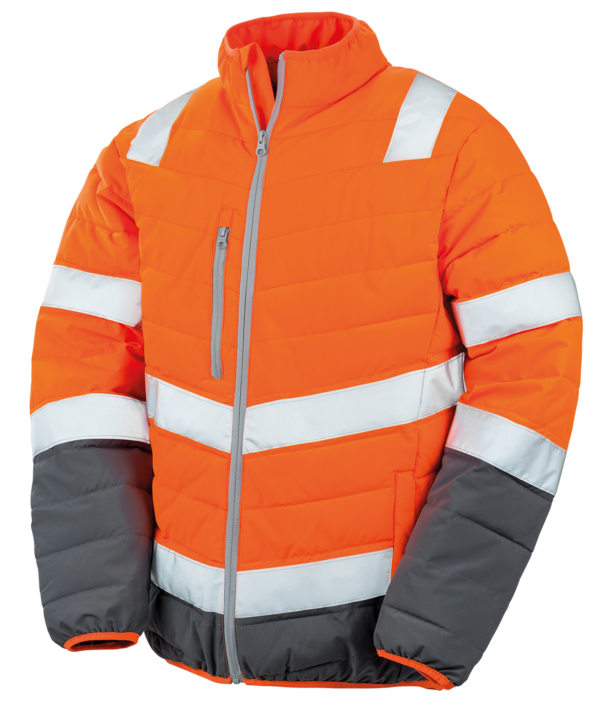 Veste de sécurité douce result safeguard personnalisée brodée - vue 2