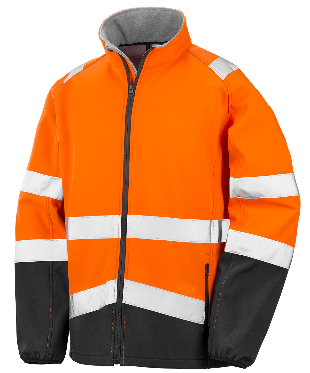 Printable safety softshell jacket result safeguard personnalisée brodée - vue 2