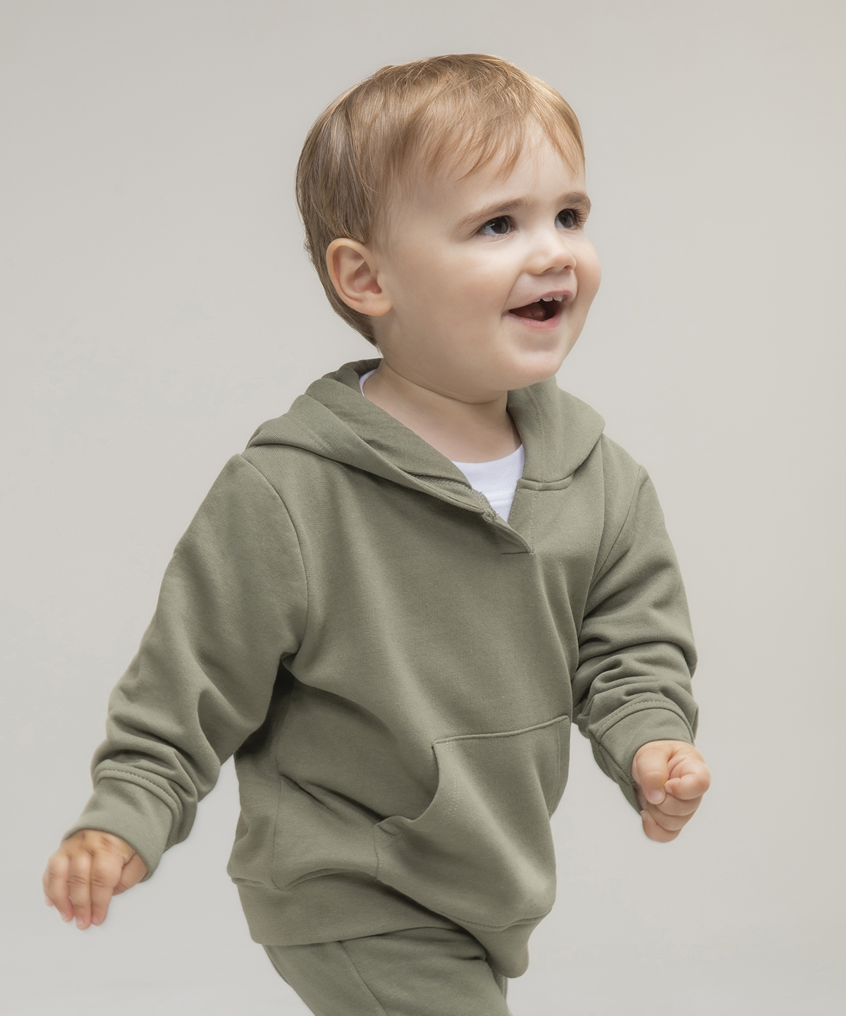 Sweat à capuche enfants durable larkwood personnalisé entreprise - vue 1