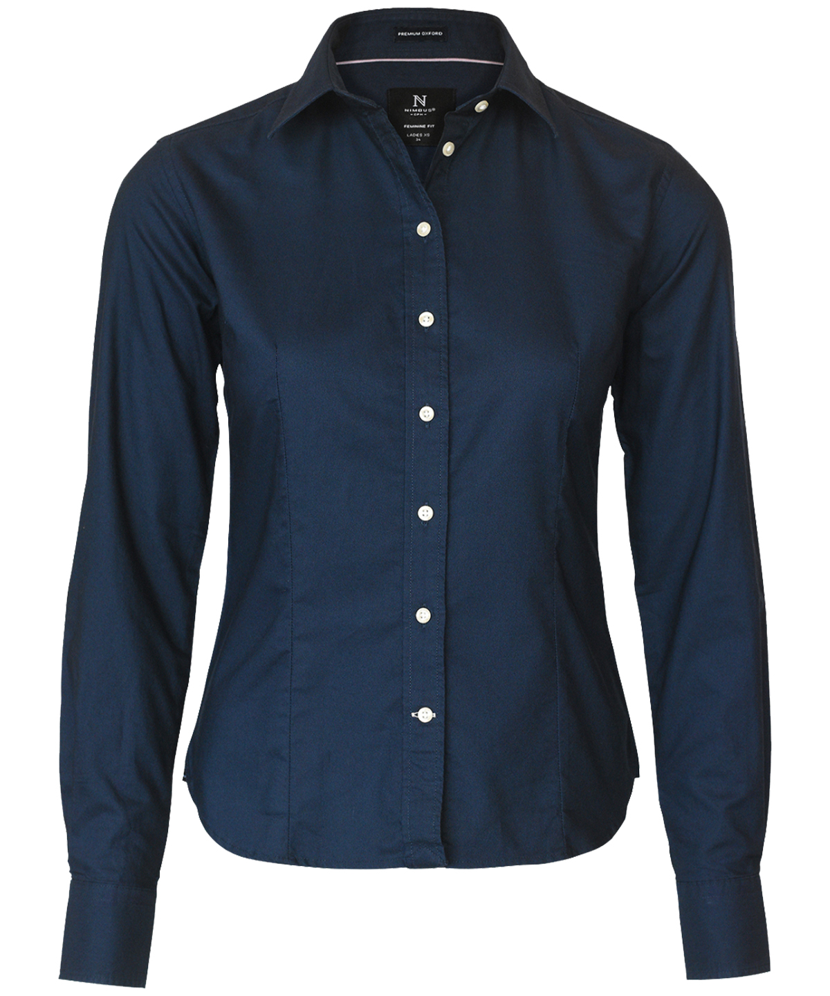 Rochester pour femmes - chemise Oxford classique nimbus personnalisée brodée - vue 3