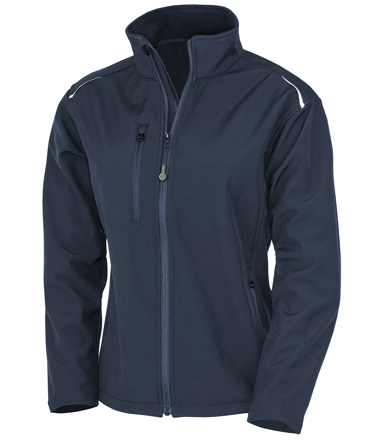Veste Softshell femme à trois couches -recyclée et imprimable result recycled personnalisée brodée - vue 3