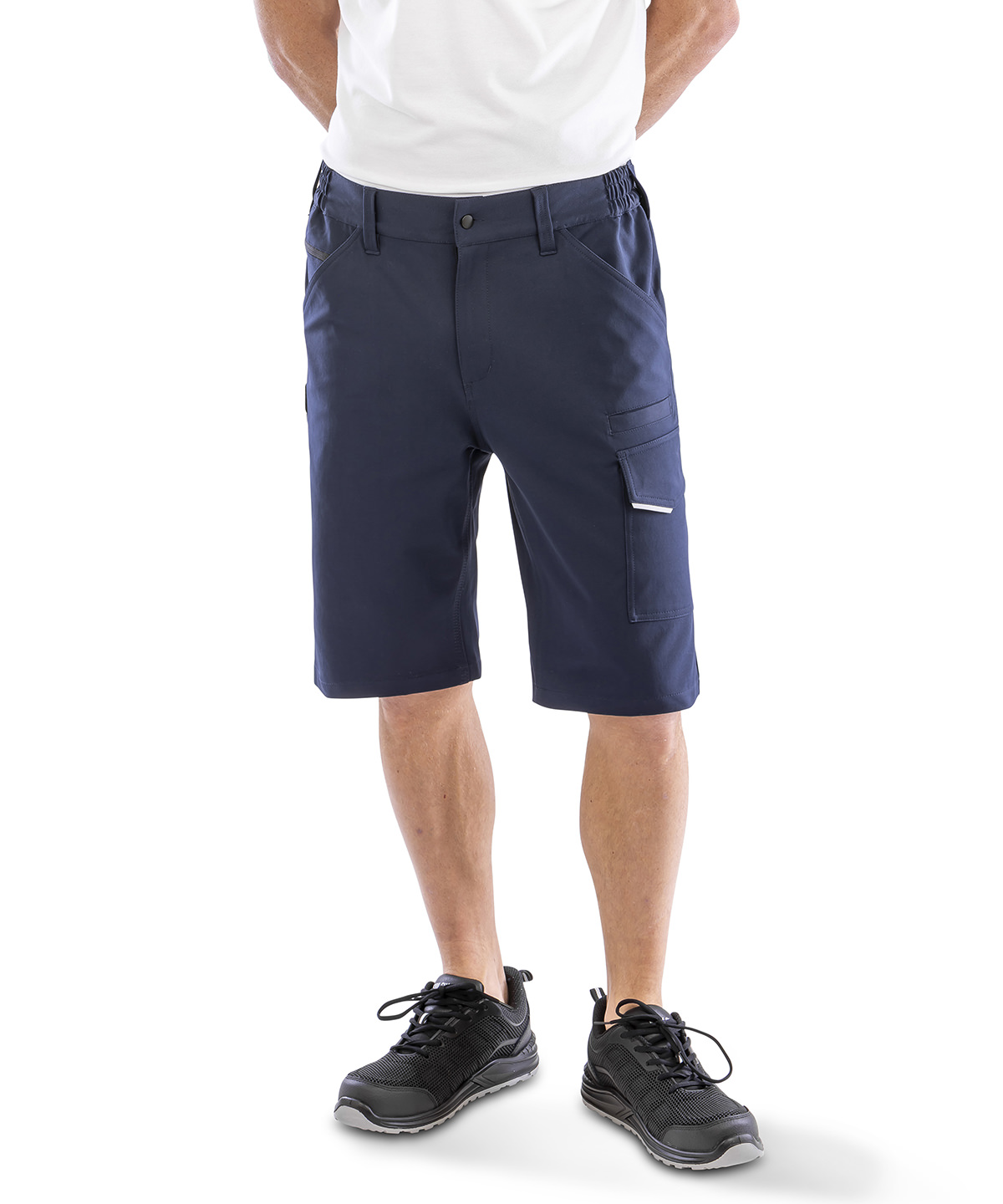 Shorts workguard stretch recyclés result personnalisés brodés - vue 1
