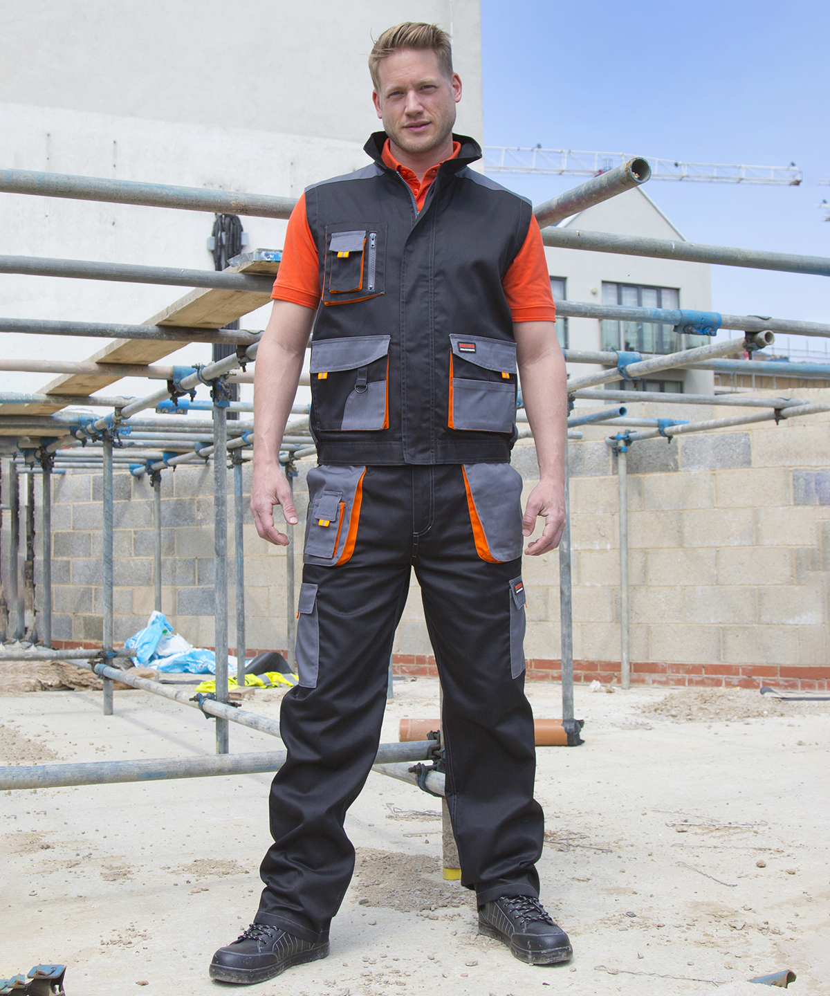 Pantalon léger Work-guard result workguard personnalisé - vue 1