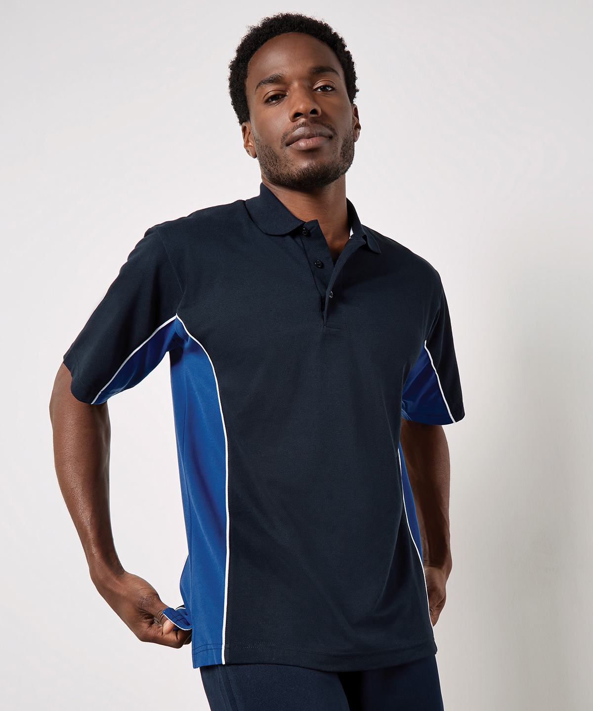 Polo d'entraînement kustom kit personnalisé brodé - vue 1