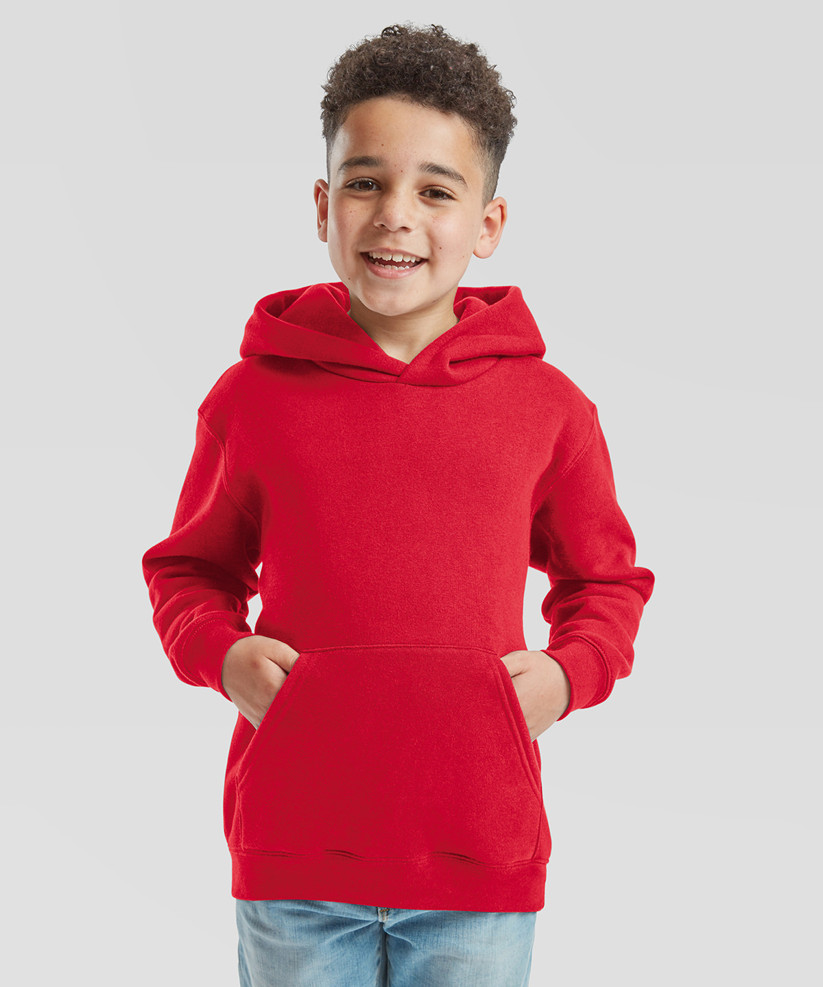 Sweat-T-shirt à capuche Premium 70/30 Enfant fruit of the loom personnalisé entreprise