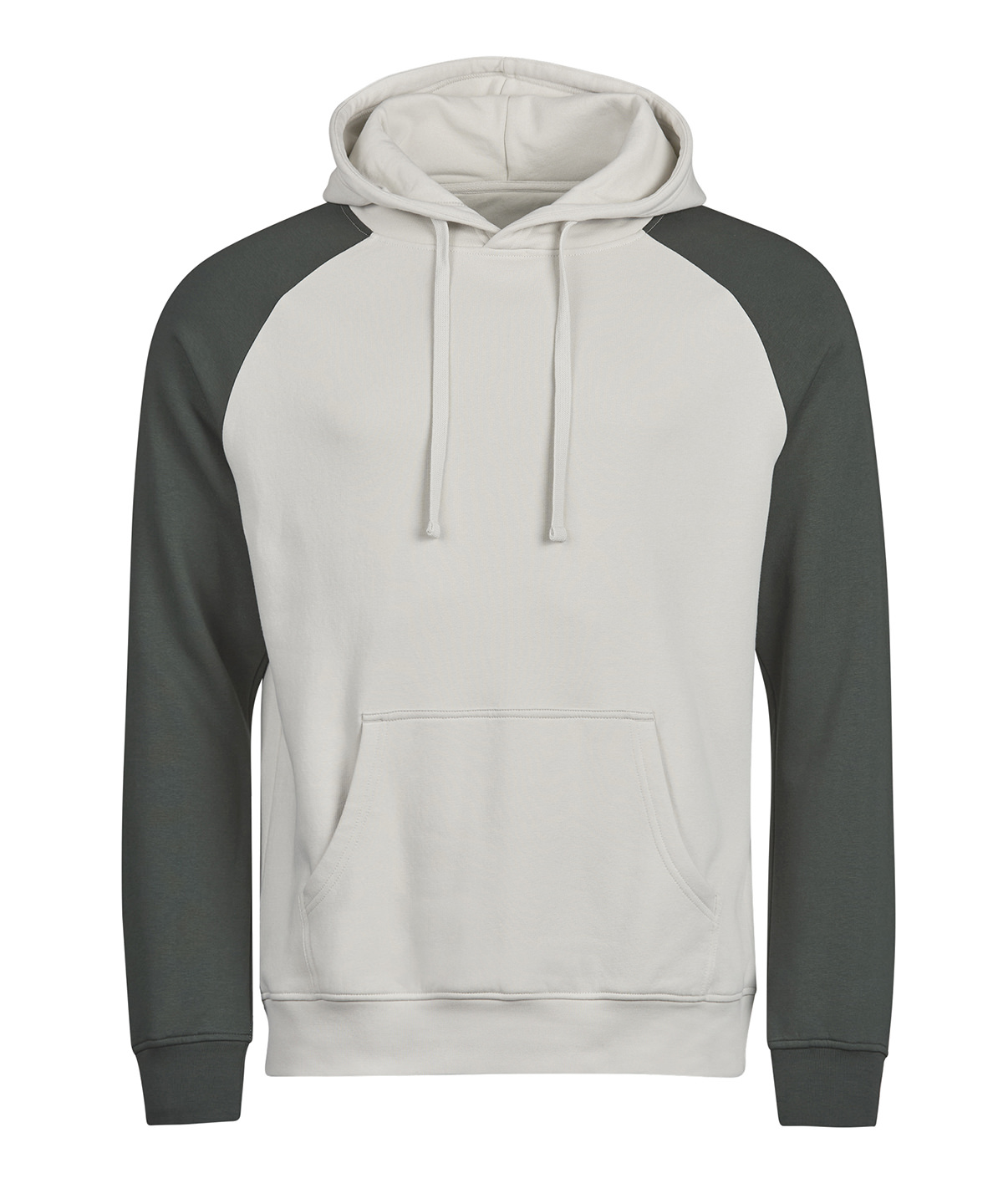 Sweat à capuche bicolore sans étiquette (5156) tee jays personnalisé entreprise - vue 3