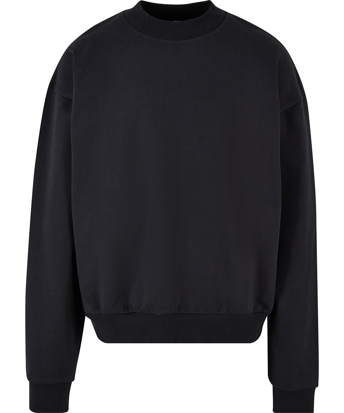Ultra heavy cotton crew neck build your brand – Textile publicitaire personnalisé - vue 2