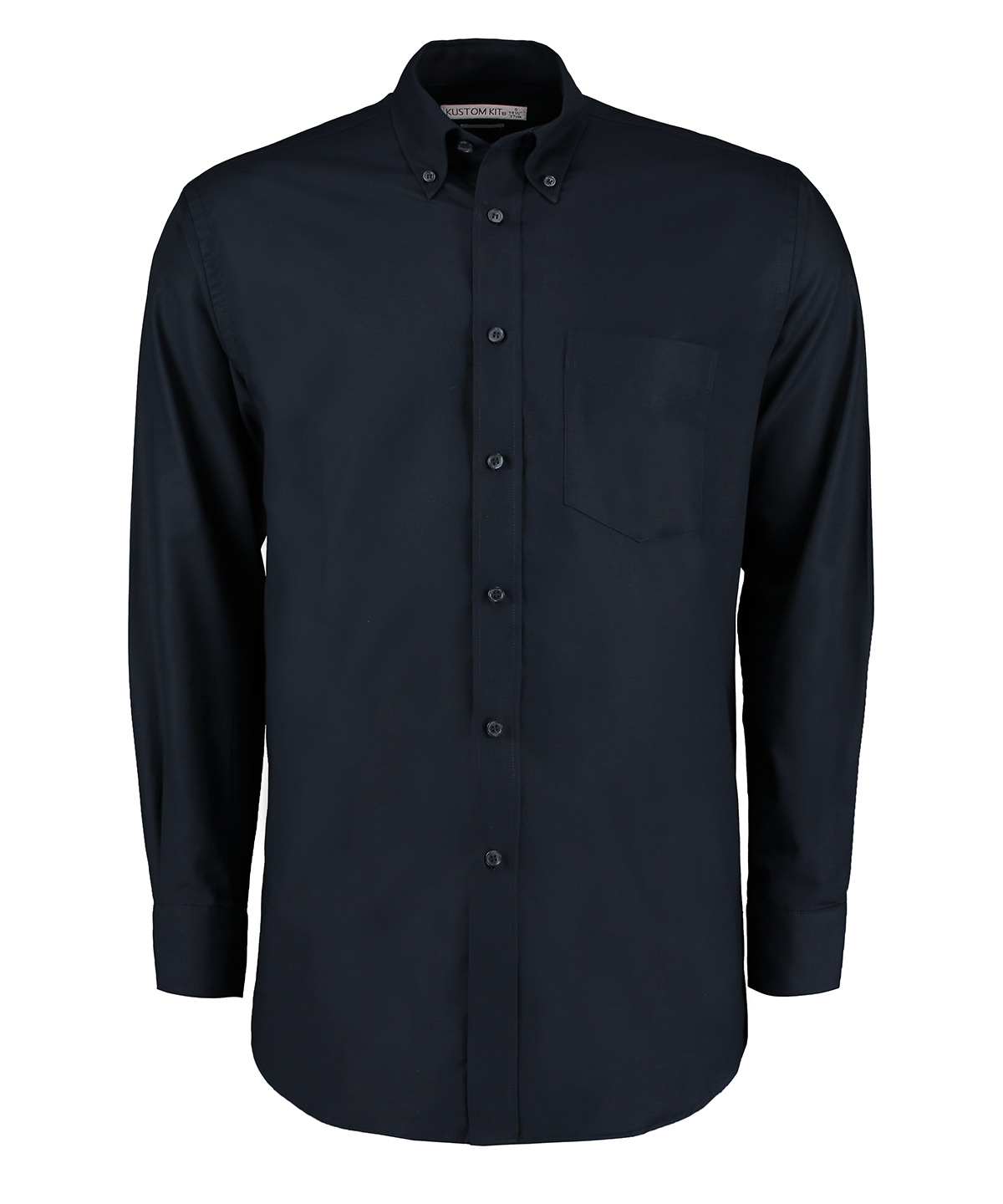 Chemise oxford à manches longues Workwear kustom kit personnalisée brodée - vue 3