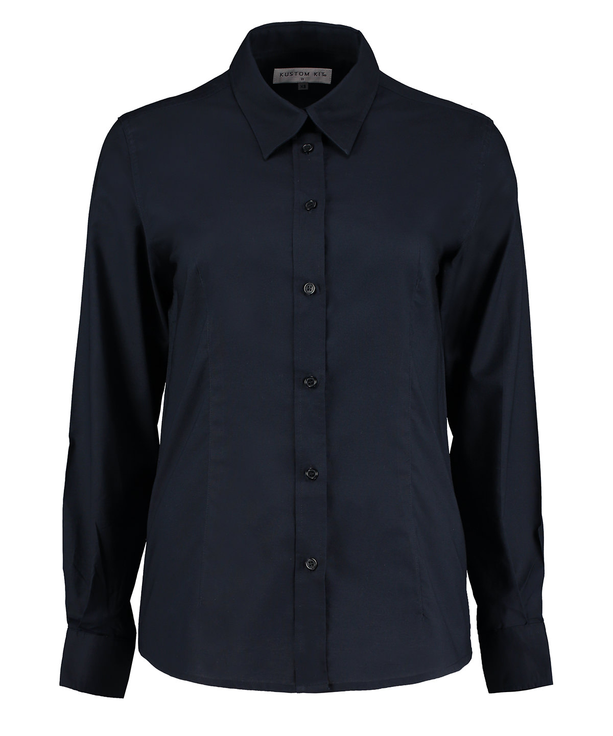 Chemisier Oxford à manches longues Workwear Femme kustom kit – Vêtement de travail personnalisé - vue 3