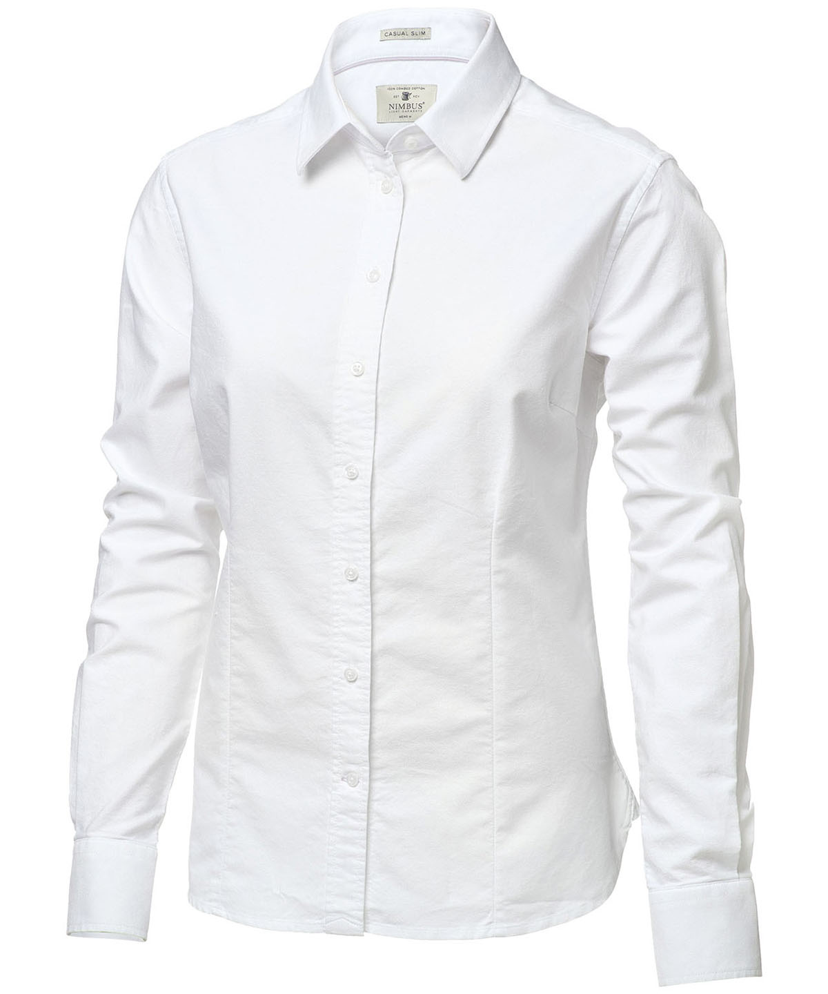 Rochester pour femmes - chemise Oxford classique nimbus personnalisée brodée - vue 4