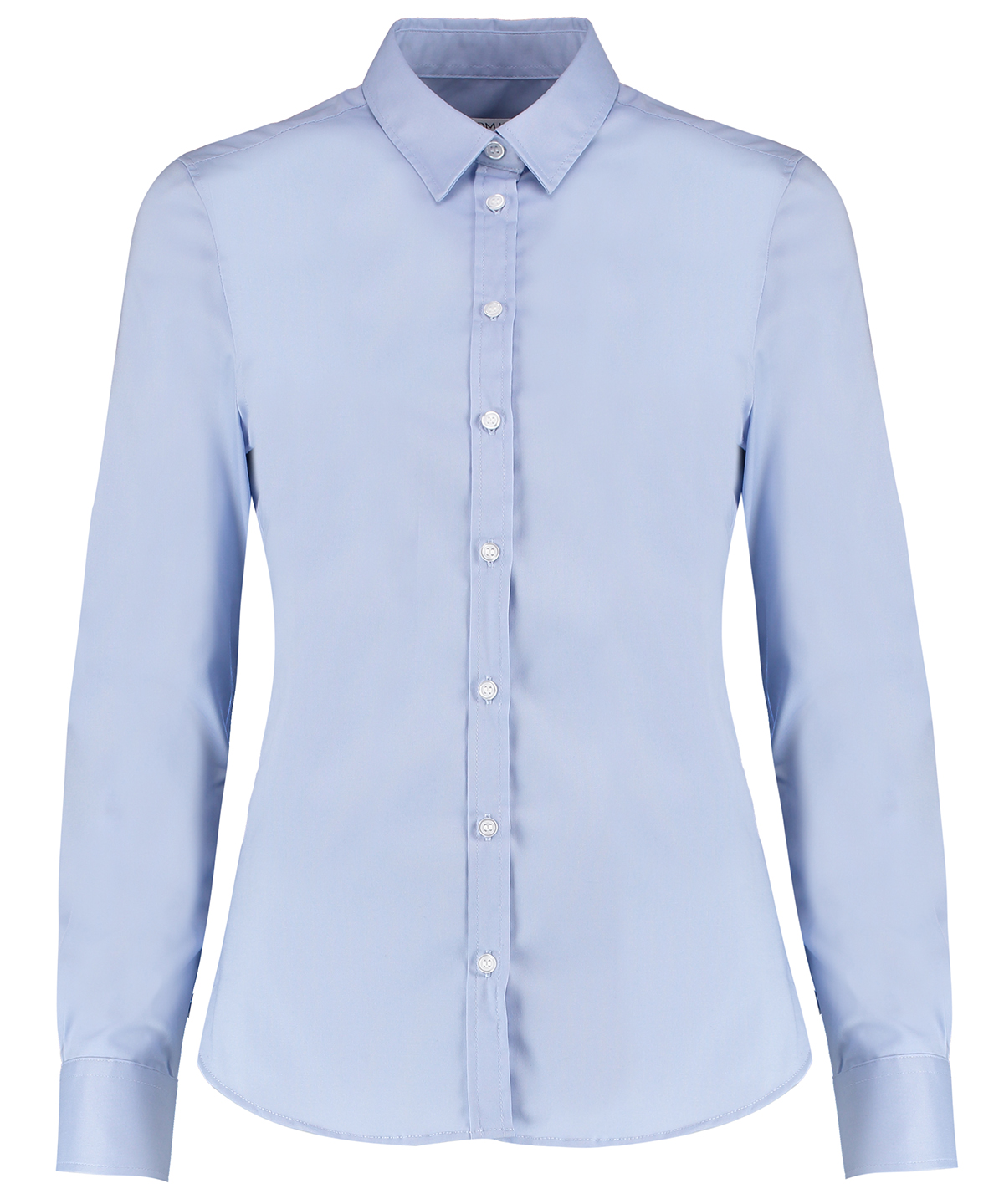 Chemise Oxford à manches longues de coupe cintrée kustom kit personnalisée brodée - vue 2