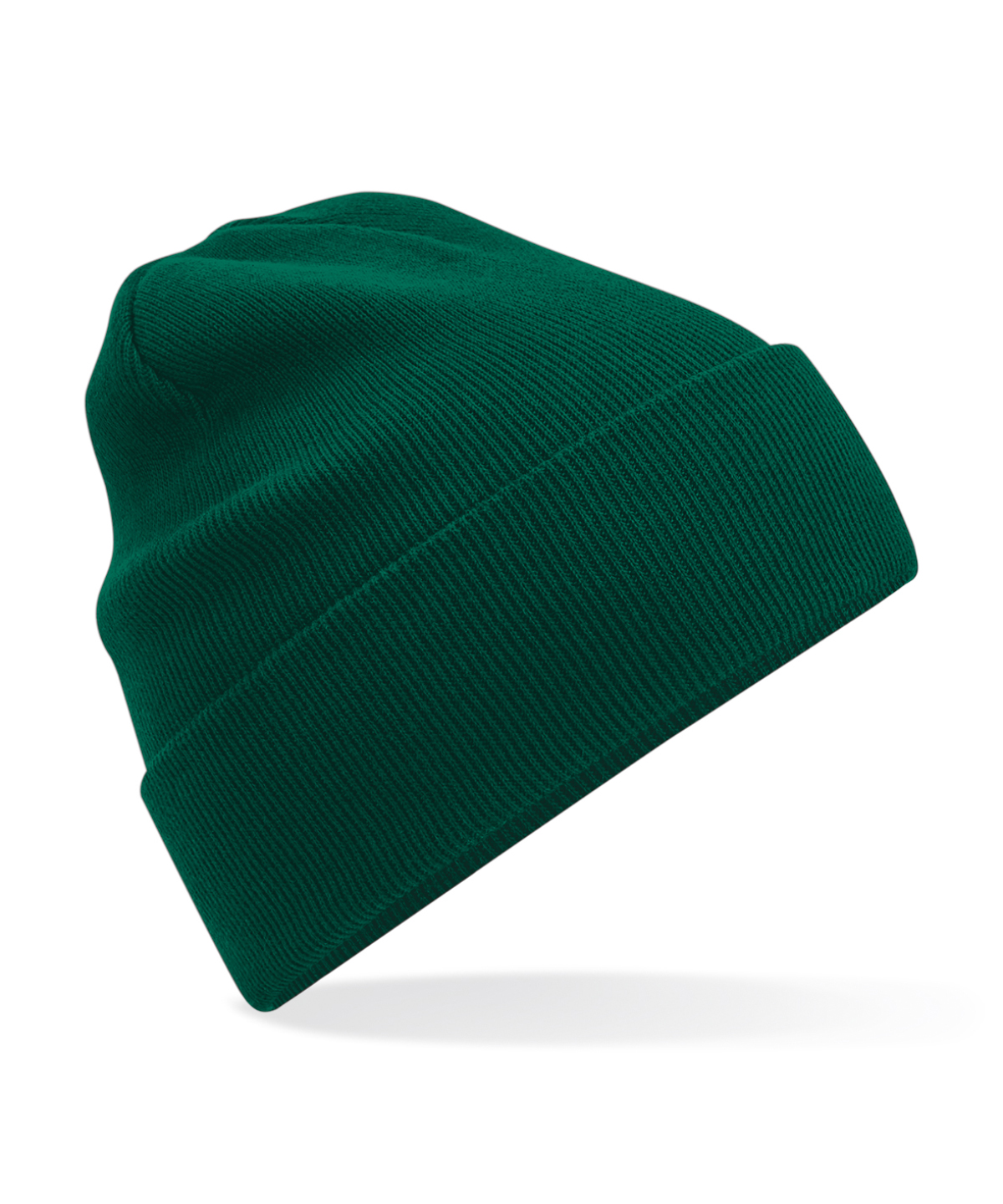 Bonnet Original à Revers en Coton Biologique beechfield personnalisé brodé (BC45N) - vue 3