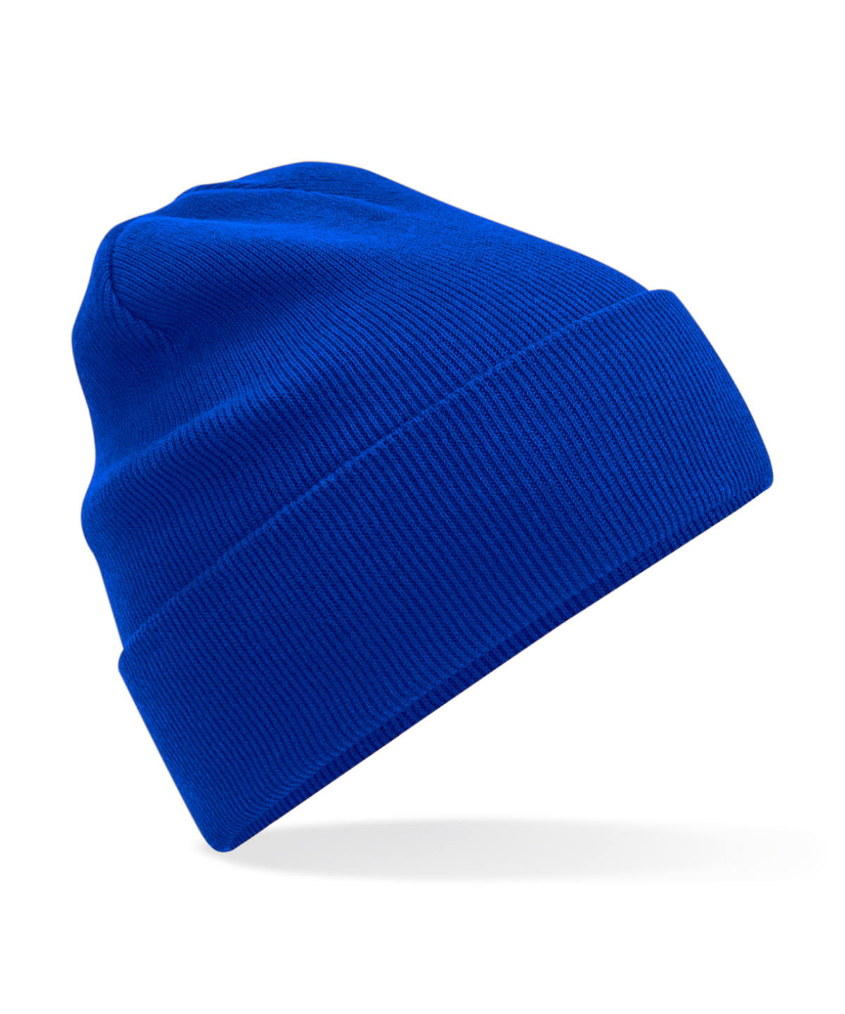 Bonnet Original à Revers en Coton Biologique beechfield personnalisé brodé (BC45N) - vue 4