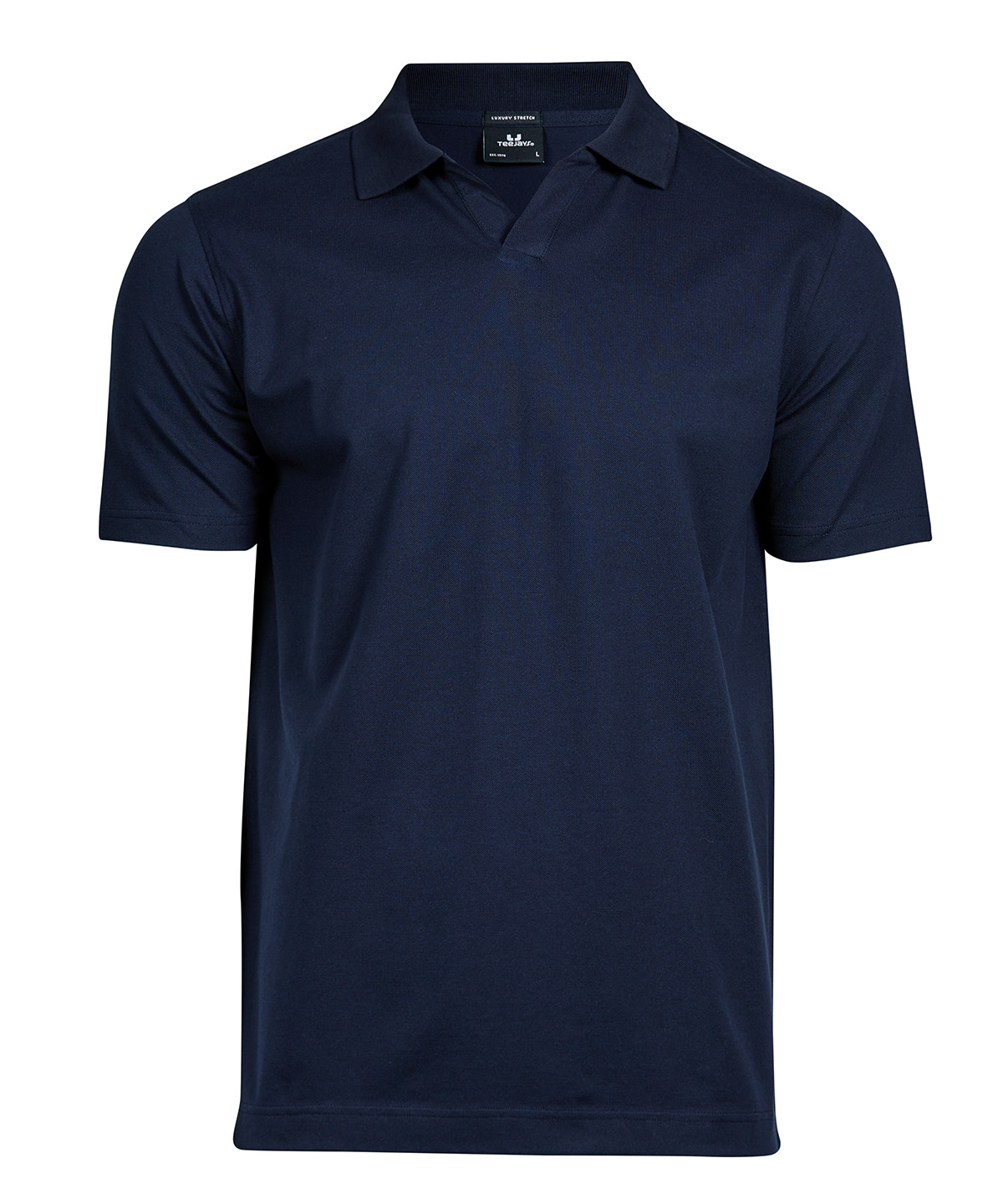 Polo stretch luxueux à col en V (1404) jays tee personnalisé brodé - vue 3