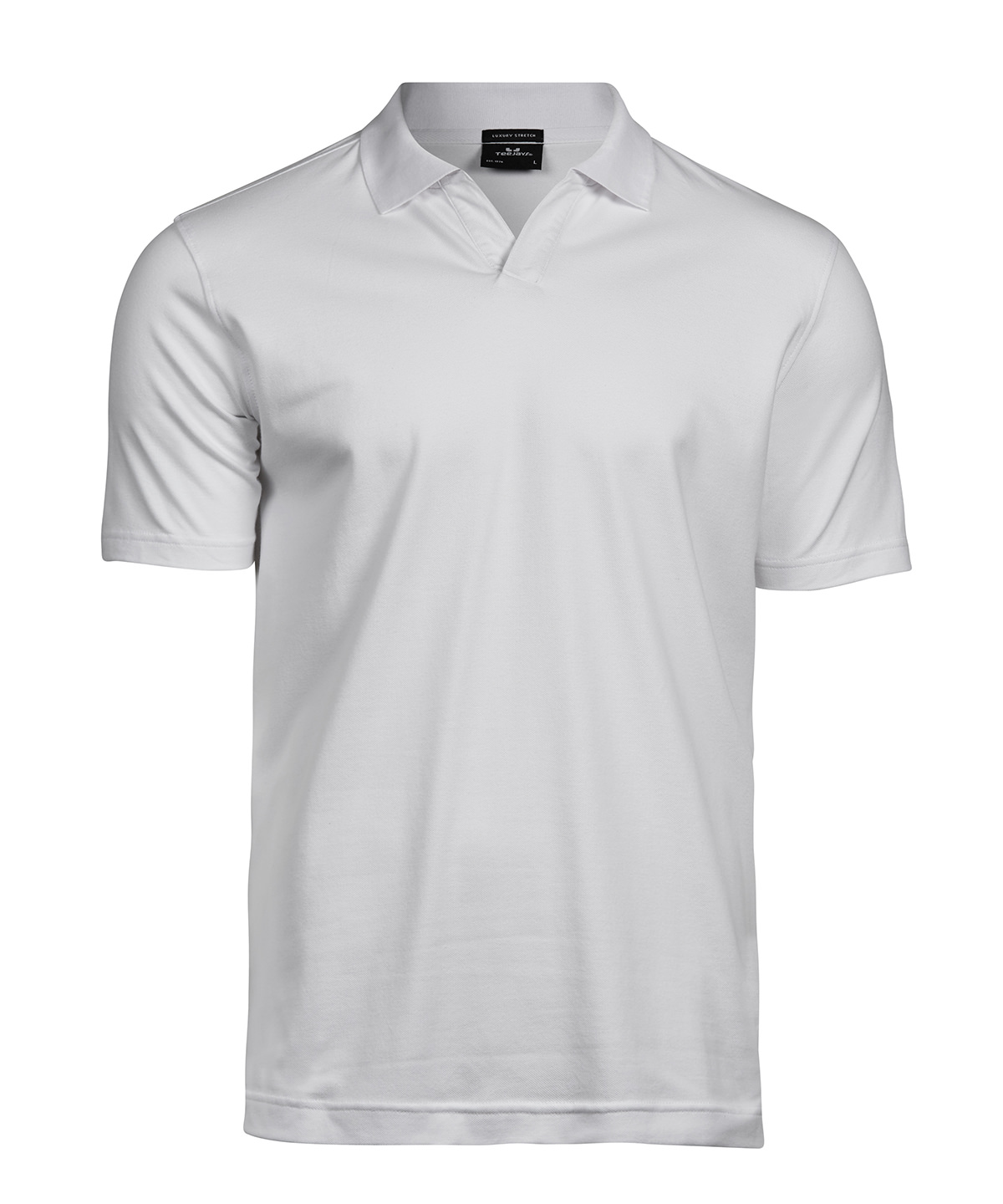 Polo stretch luxueux à col en V (1404) jays tee personnalisé brodé - vue 4