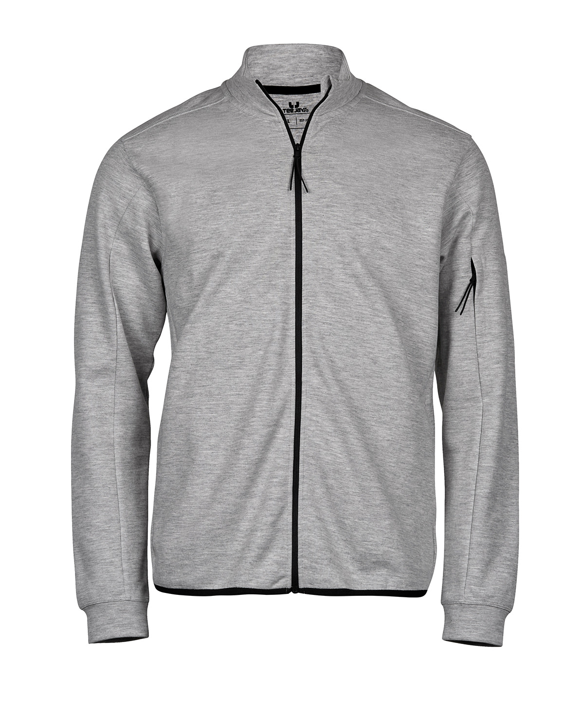 Sweatshirt à zip intégral Athletic (5704) tee jays personnalisé entreprise - vue 3
