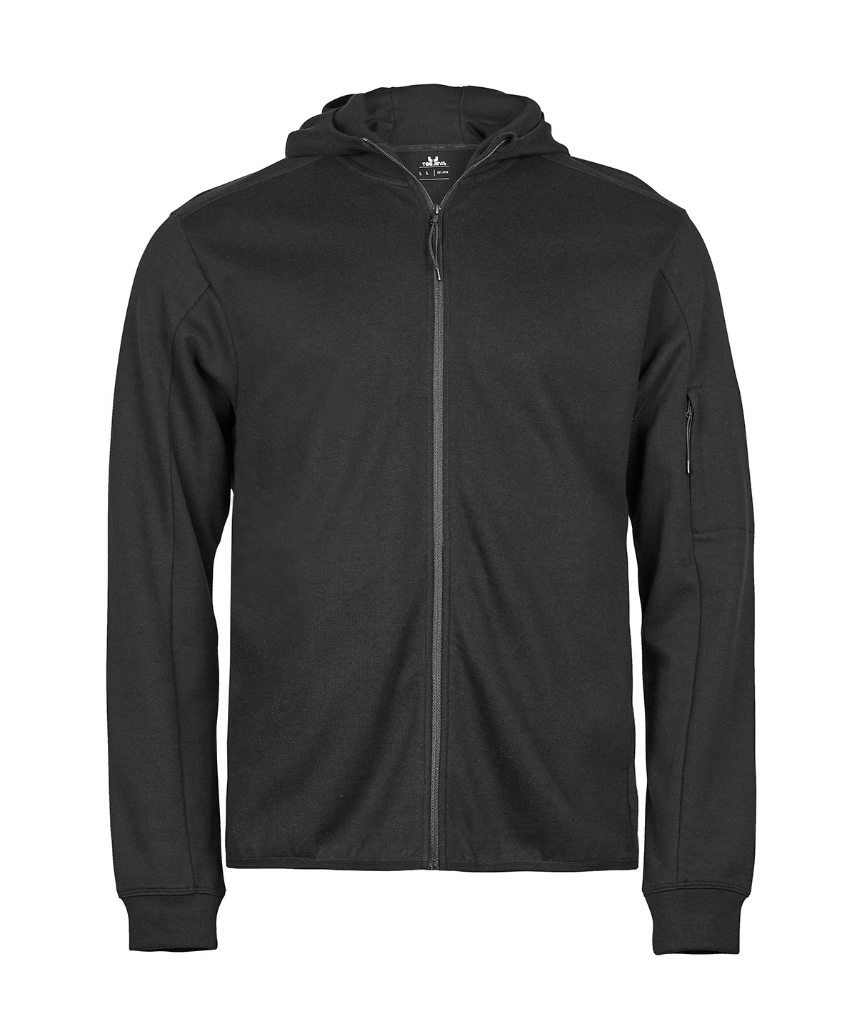 Sweatshirt à capuche et zip intégral Athletic (5706) tee jays personnalisé entreprise - vue 2