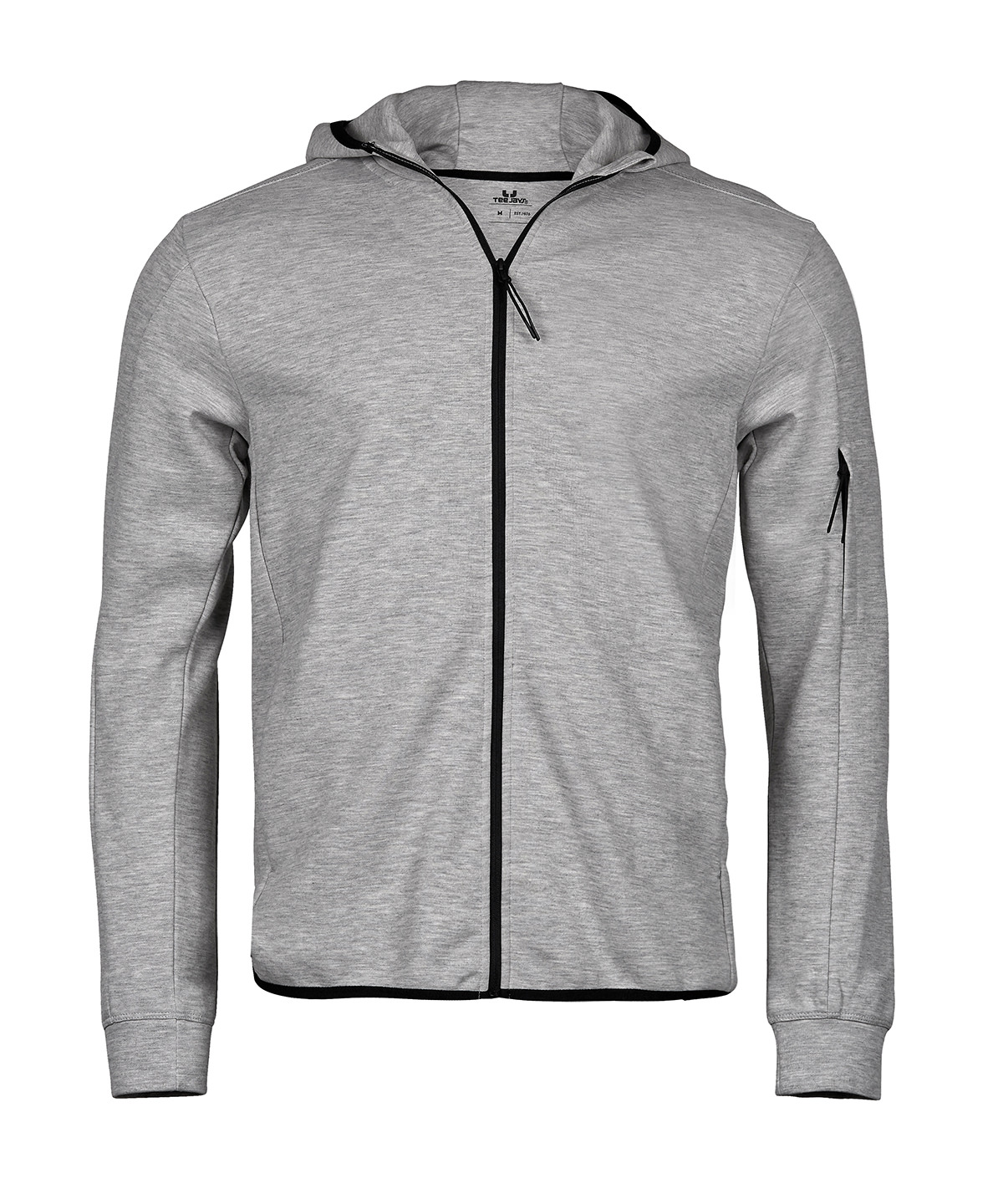 Sweatshirt à capuche et zip intégral Athletic (5706) tee jays personnalisé entreprise - vue 3