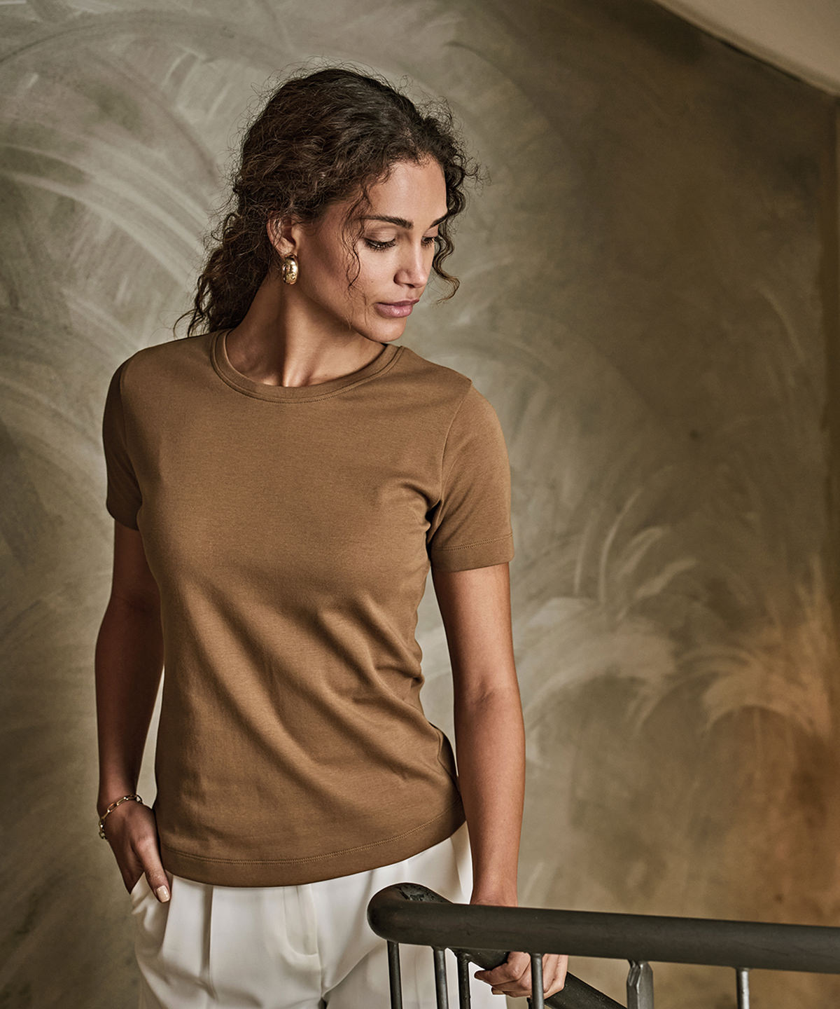 T-shirt interlock pour femmes (580) jays tee personnalisé