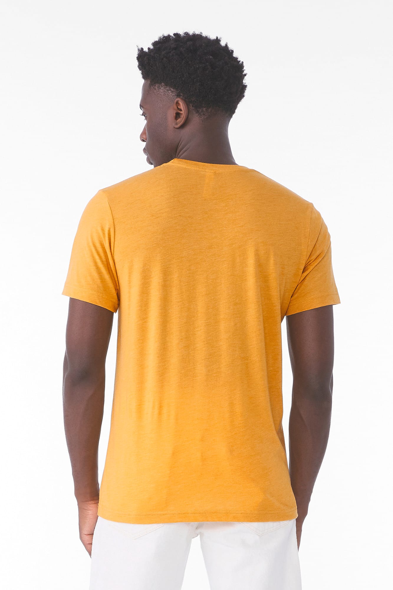 T-shirt homme triblend col rond personnalisé (31922) - vue 3
