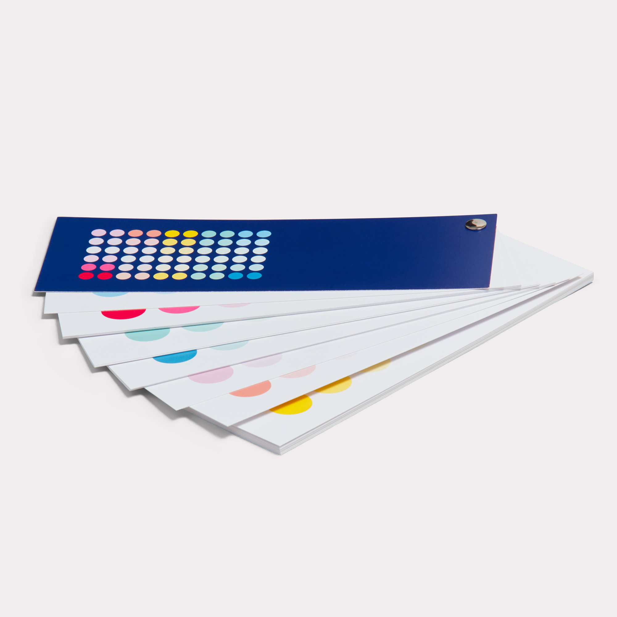 Nuancier avec vis pour les professionnels – Flyer personnalisé