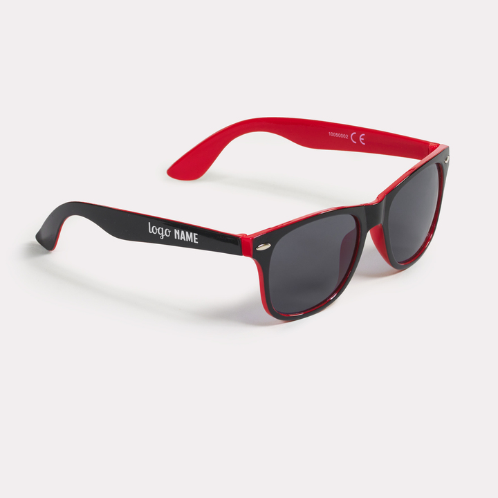 Lunettes de soleil de couleurs mélangées avec votre logo personnalisées