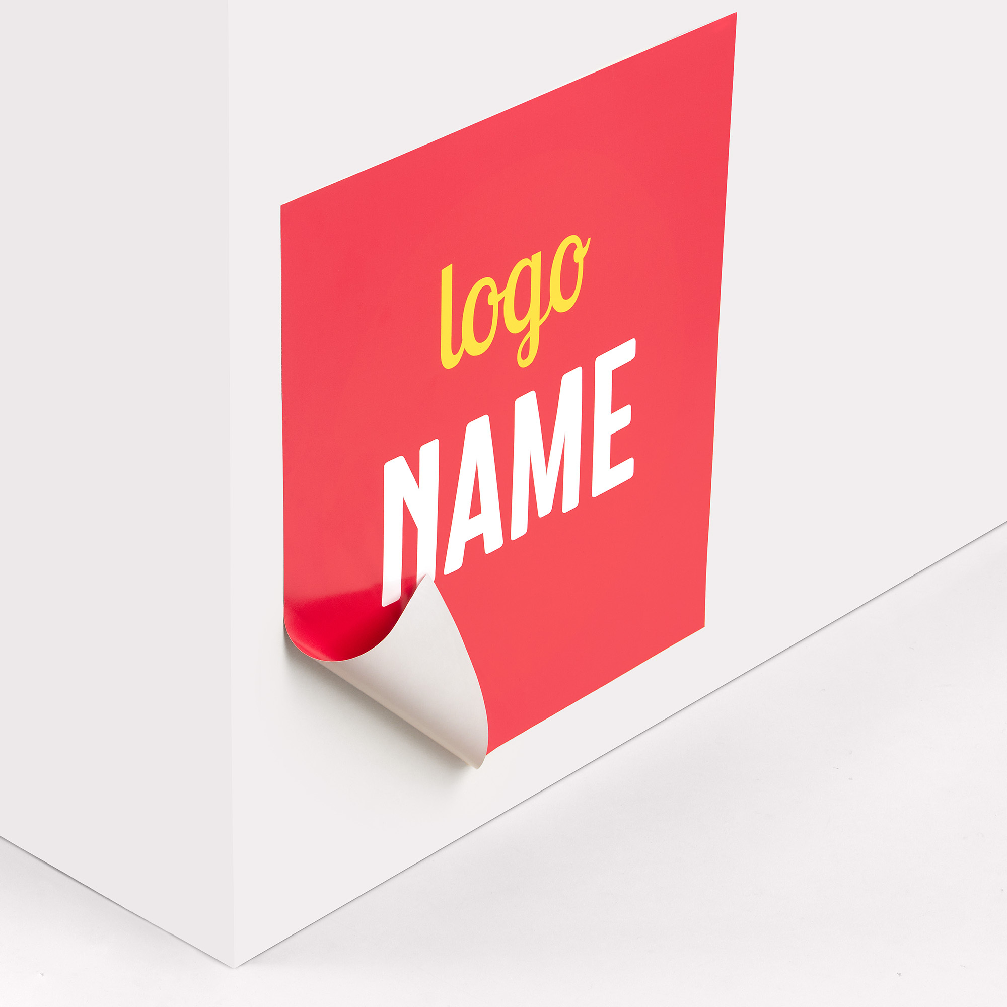 Autocollant vinyle avec votre logo – Adhésif personnalisé