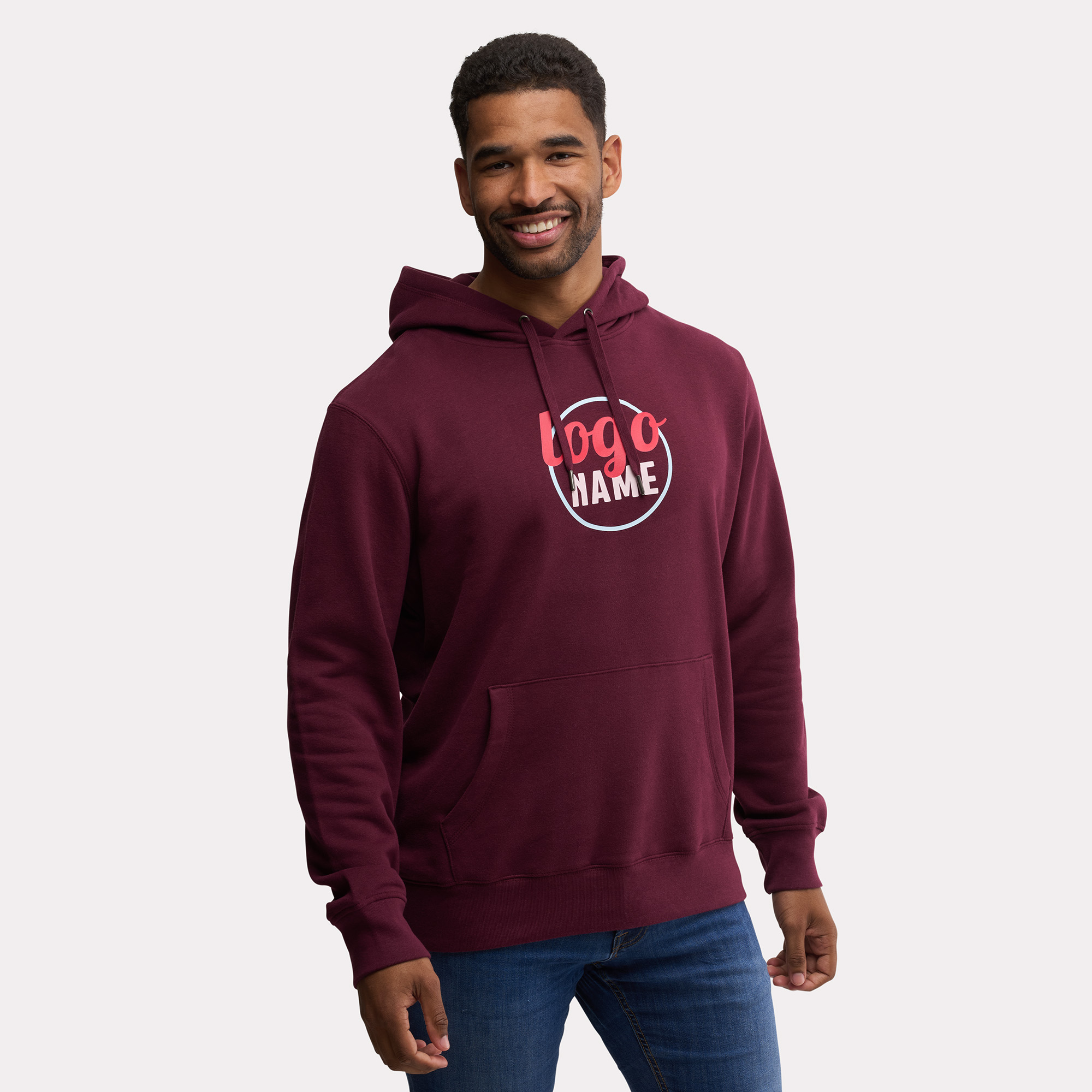 Impression hoodie B&C King – Sweat personnalisé entreprise