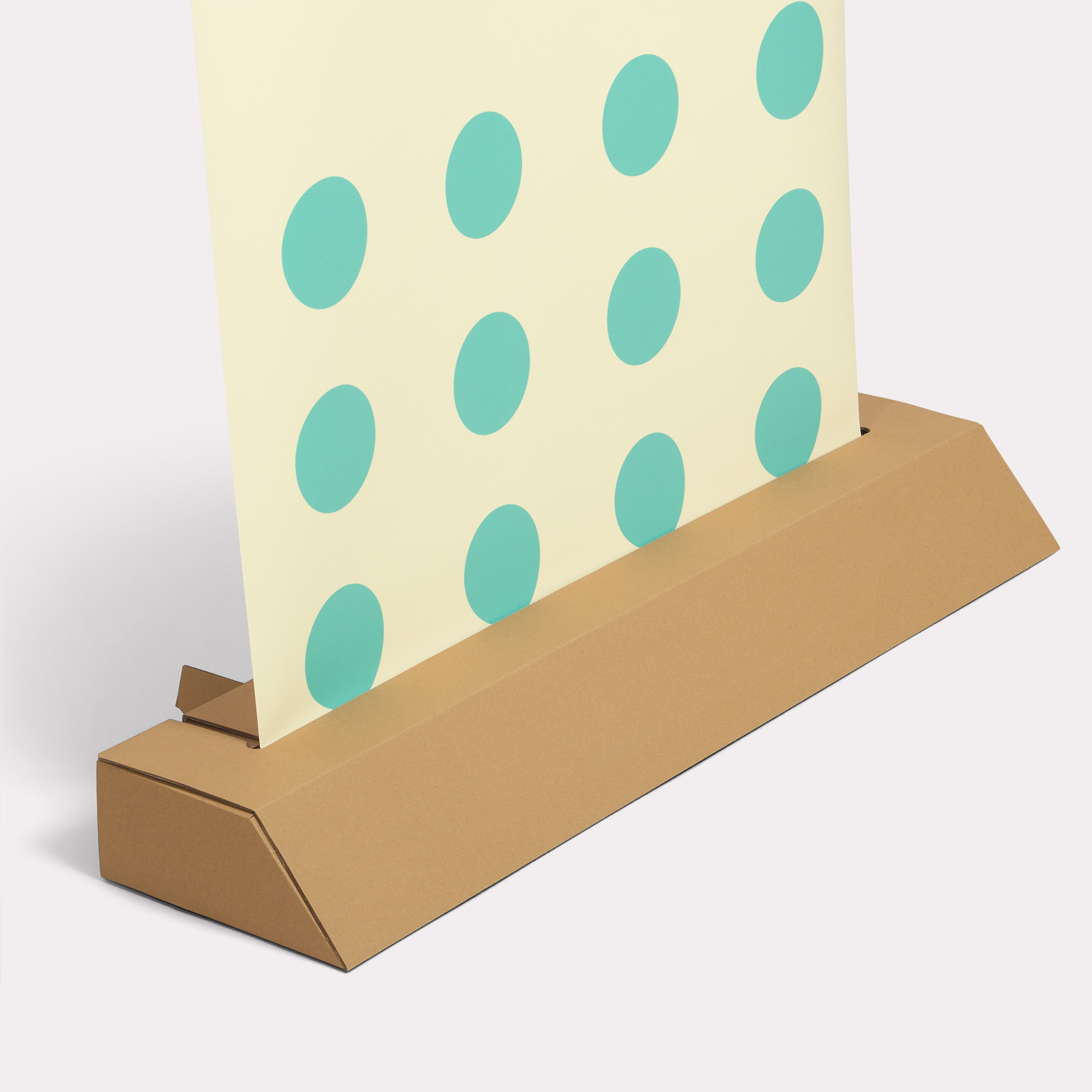 Impression roll-up en carton publicitaire personnalisée