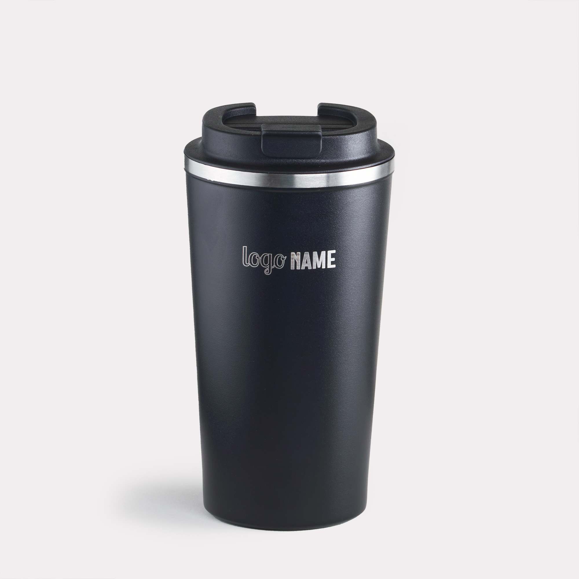 Impression gobelet doublé paroi en inox réutilisable personnalisée