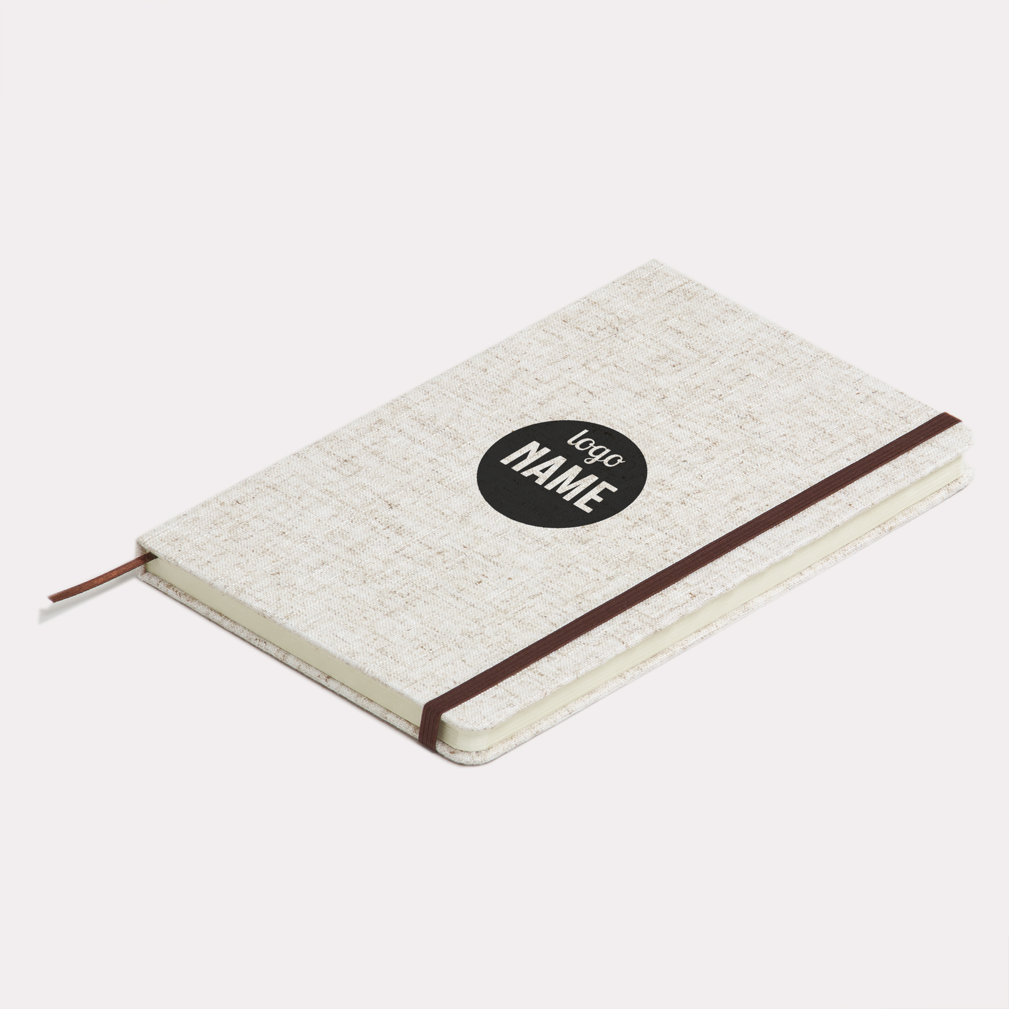 Carnet de notes en toile pour les professionnels personnalisé
