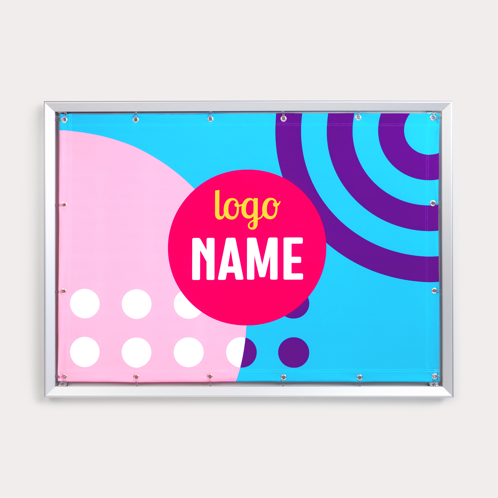 Foldable banner: impression sur mesure