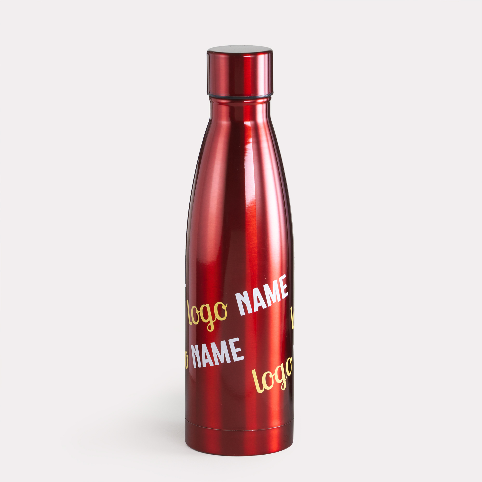 Impression gourde isotherme en inox personnalisée logo
