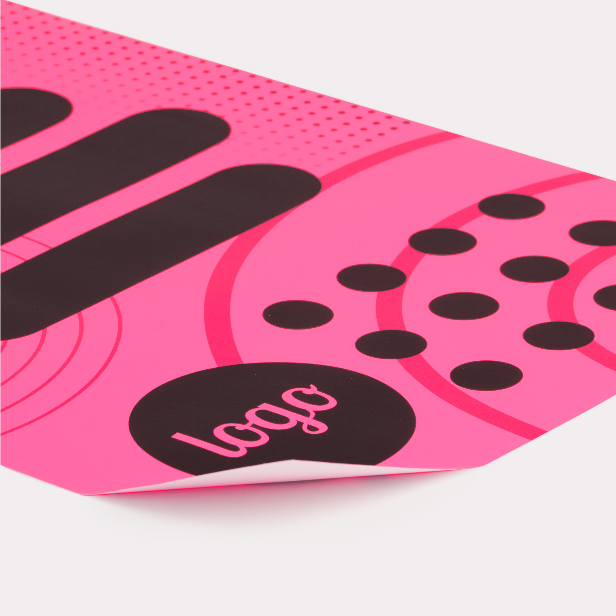 Affiche fluo: impression sur mesure