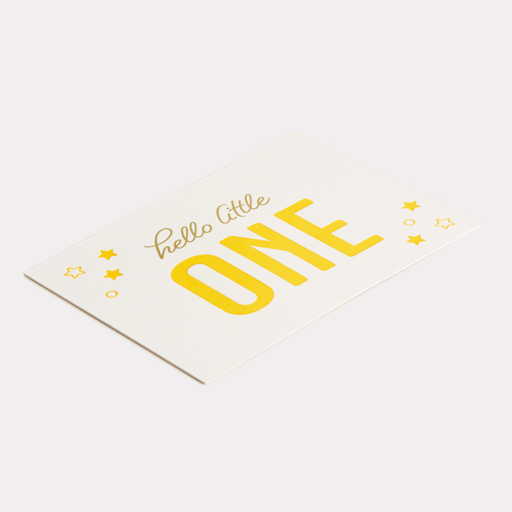 Carte luxe et Letterpress avec votre logo – Objet publicitaire personnalisée