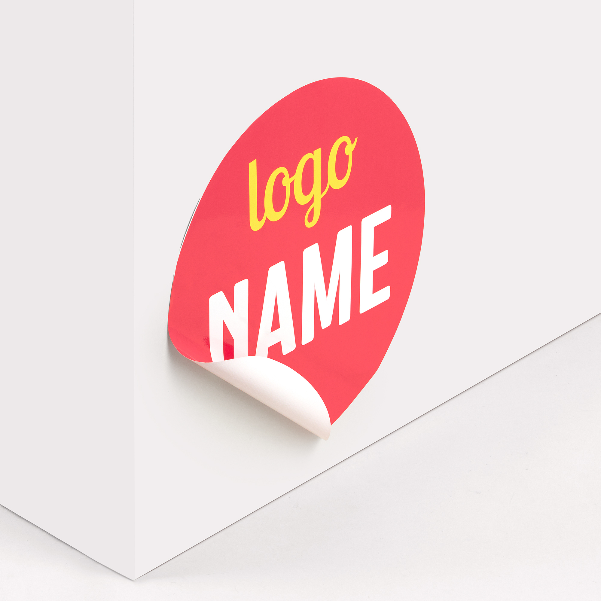 Autocollant mural avec votre logo – Adhésif personnalisé
